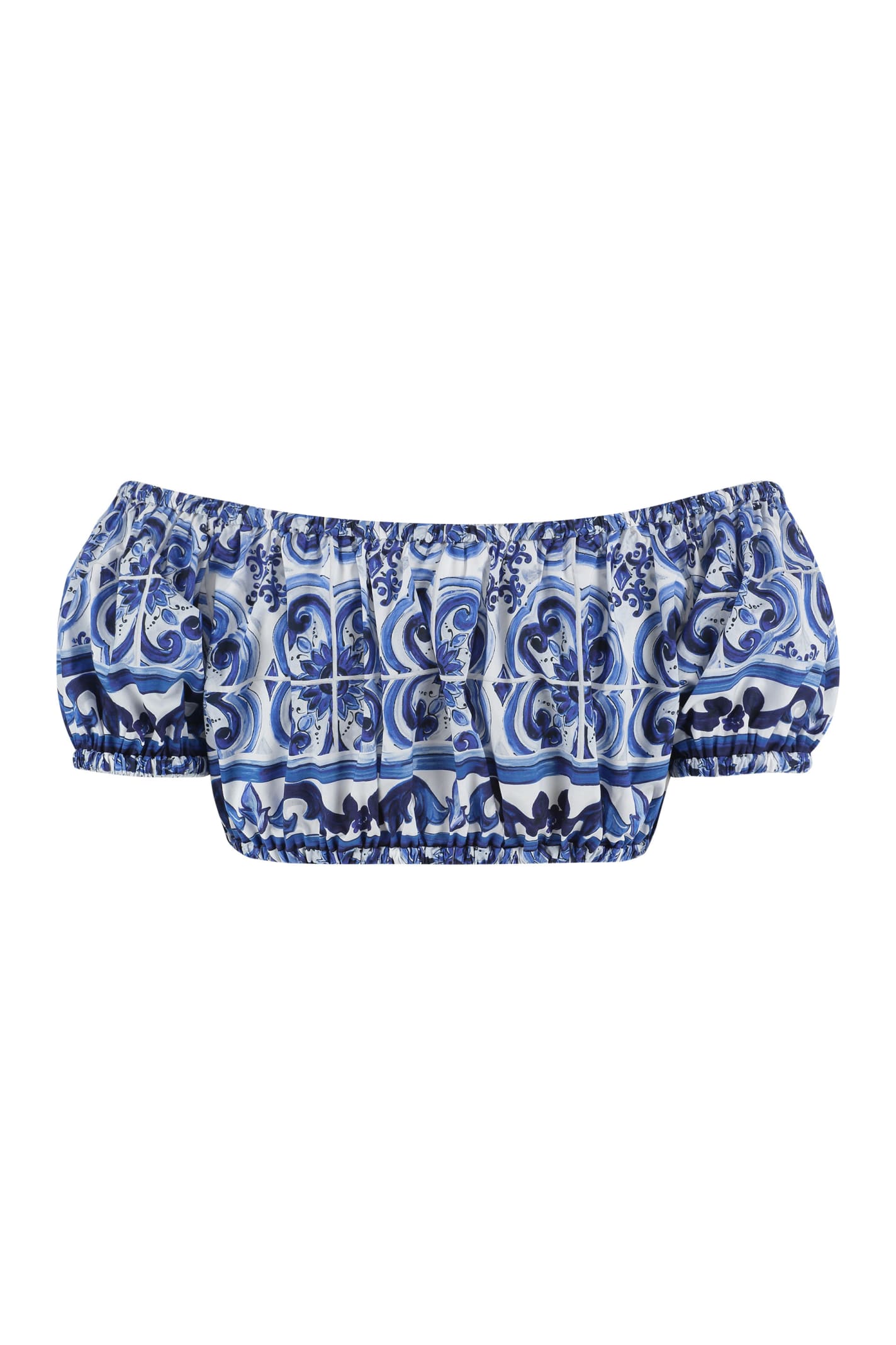 Dolce & Gabbana Cotton Crop Top