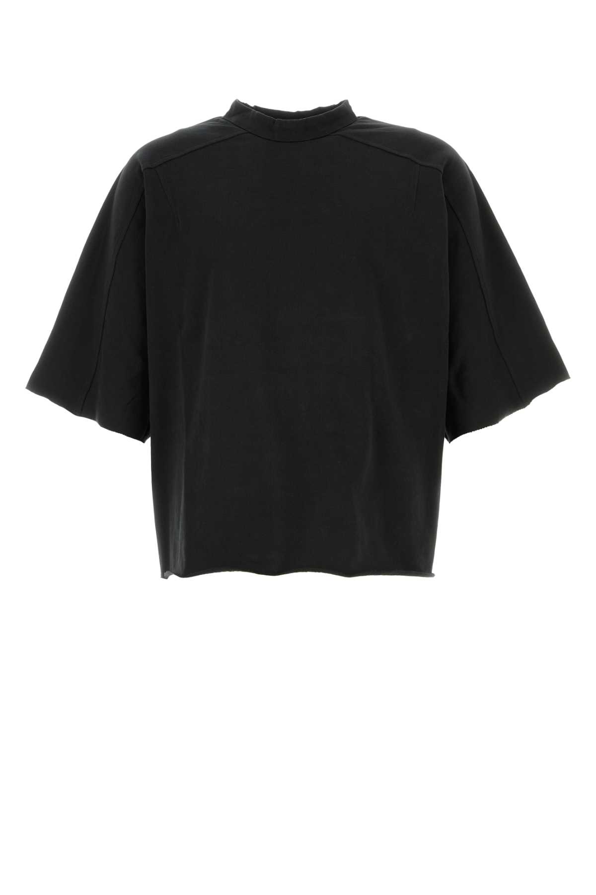 Black Cotton Oversize T-shirt