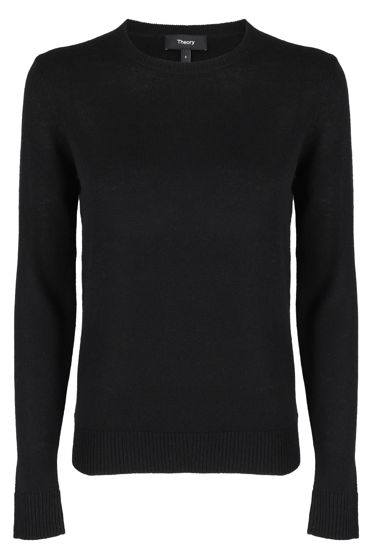 Shop Theory Crew Neck In Black