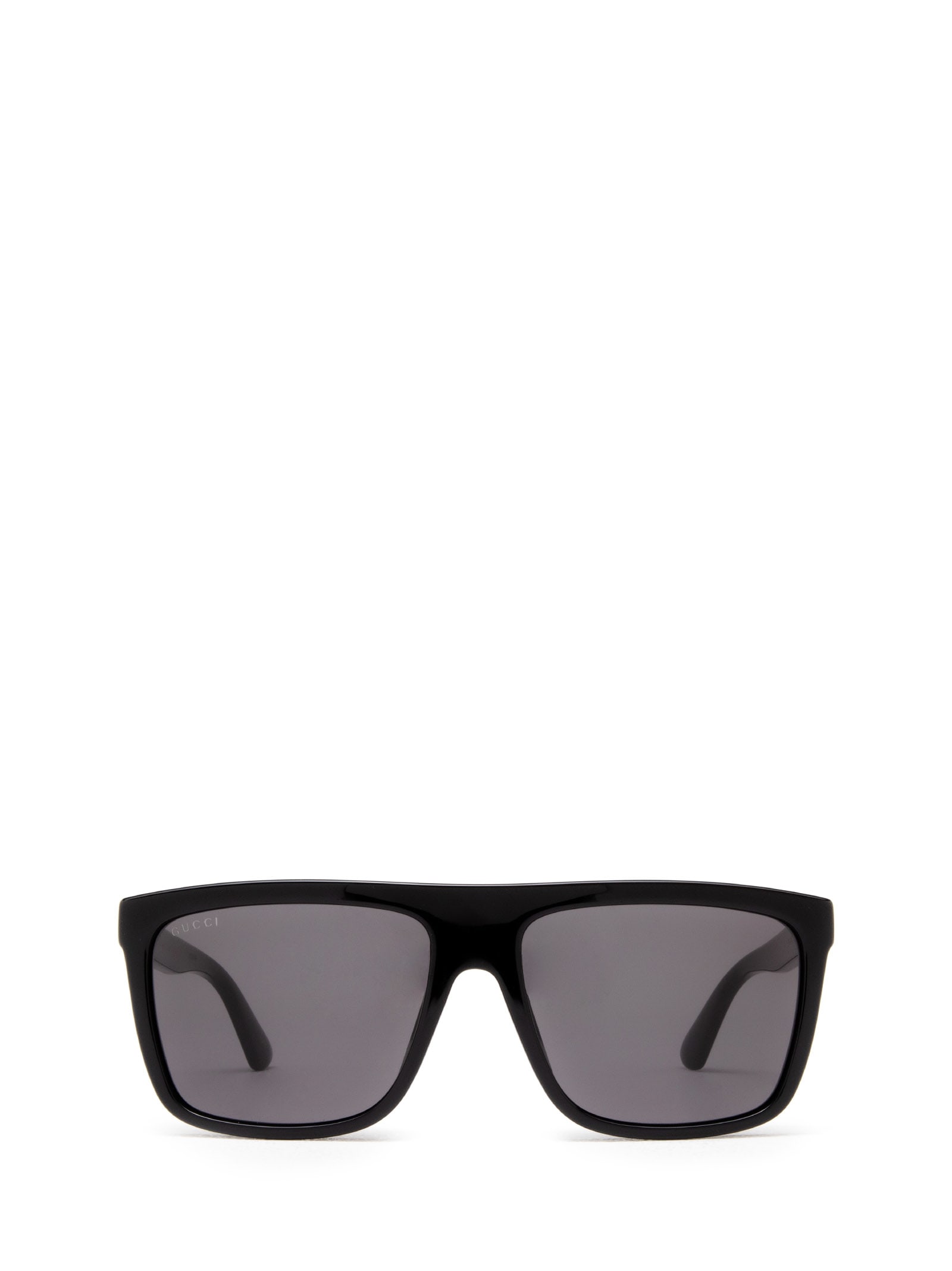 Shop Gucci Gg0748s Black Sunglasses
