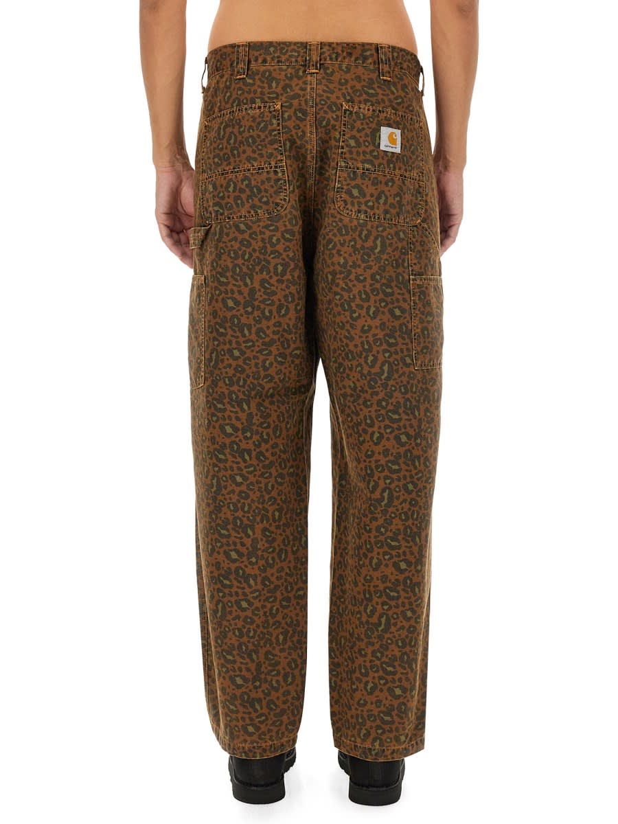 Shop Carhartt Cotton Pants In Multicolour