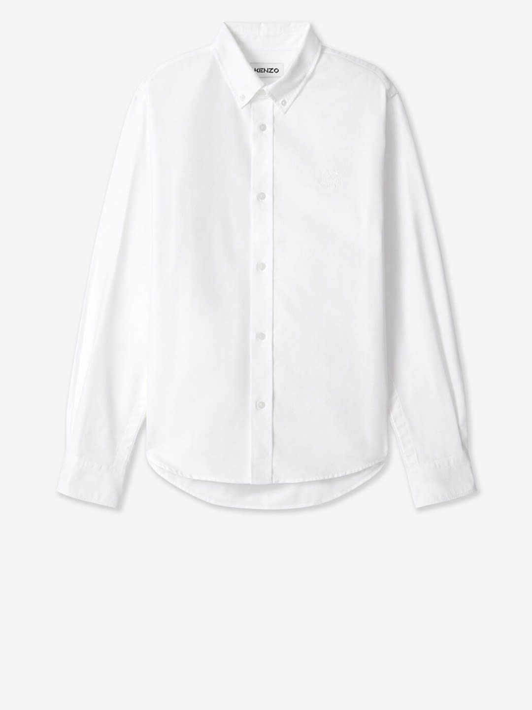 Kenzo Tiger Crest Cotton Shirt