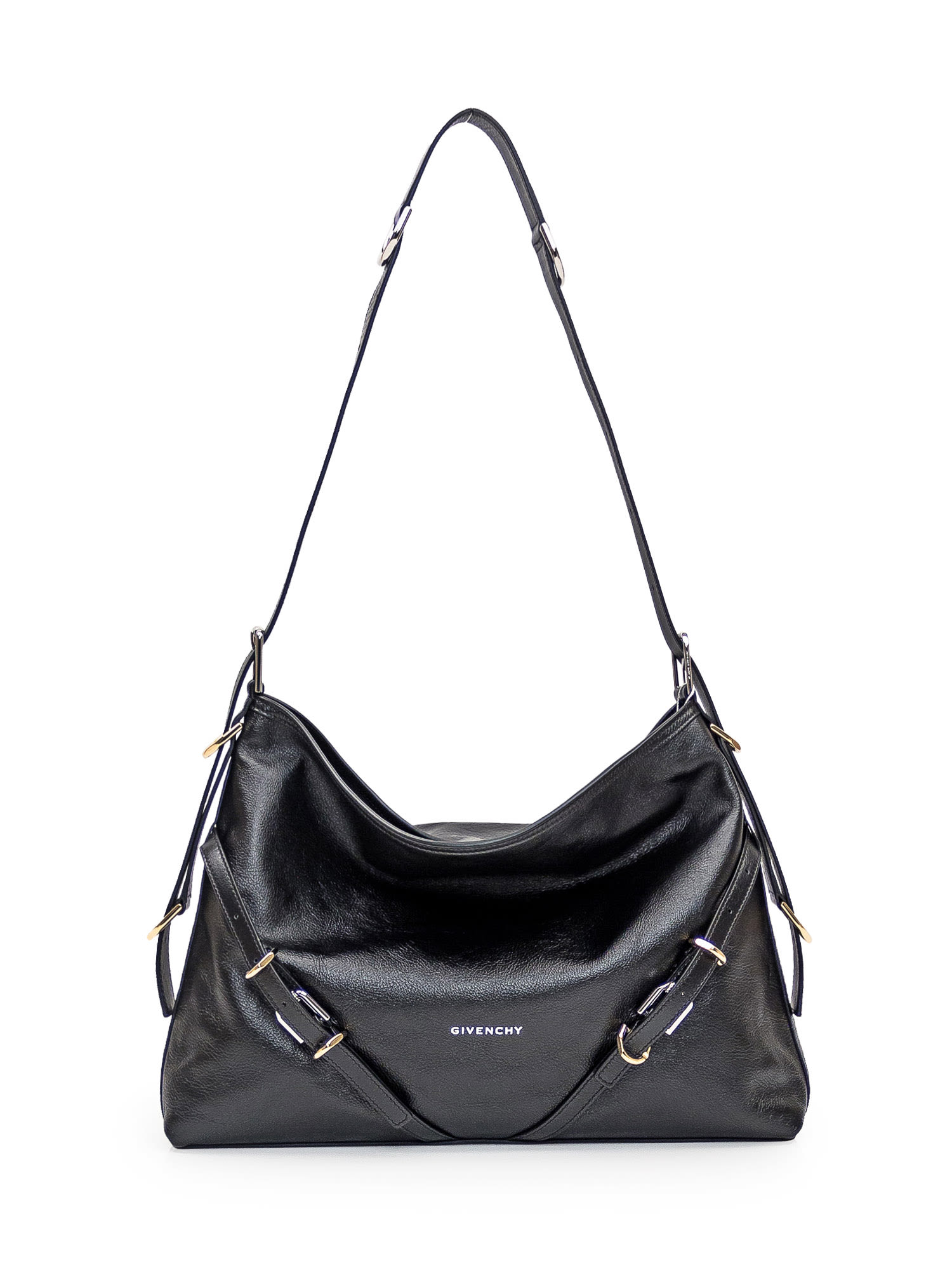 Shop Givenchy Voyou Medium Bag In Black