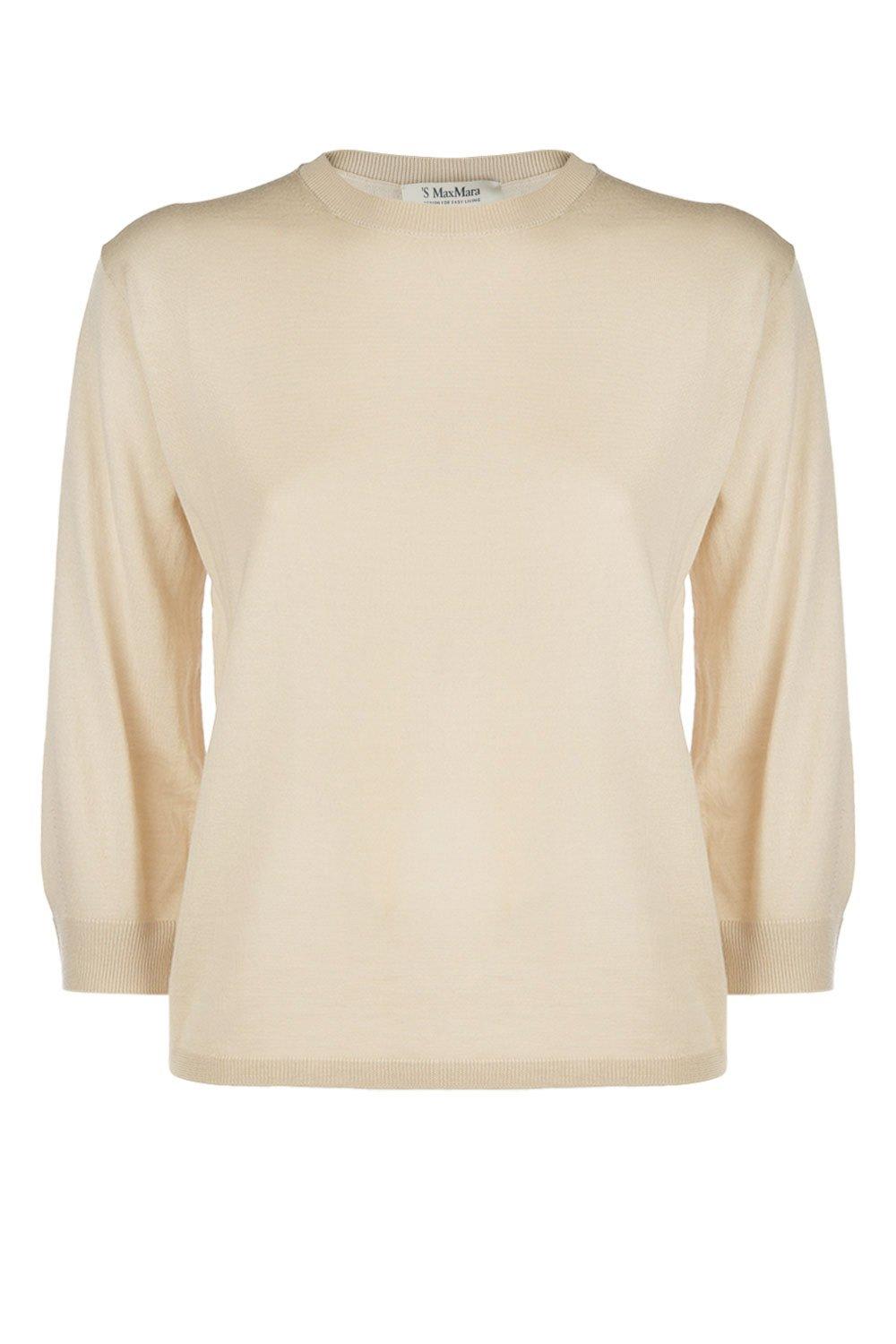 's Max Mara Womens S Max Mara Amici Round-neck Wool Jumper
