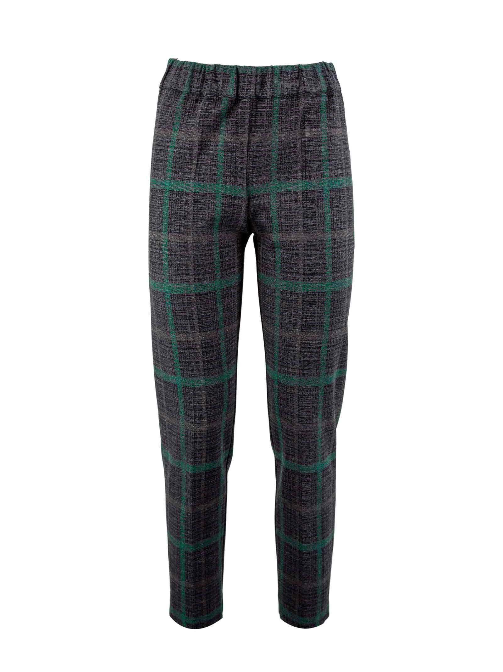 D.Exterior Check Trousers