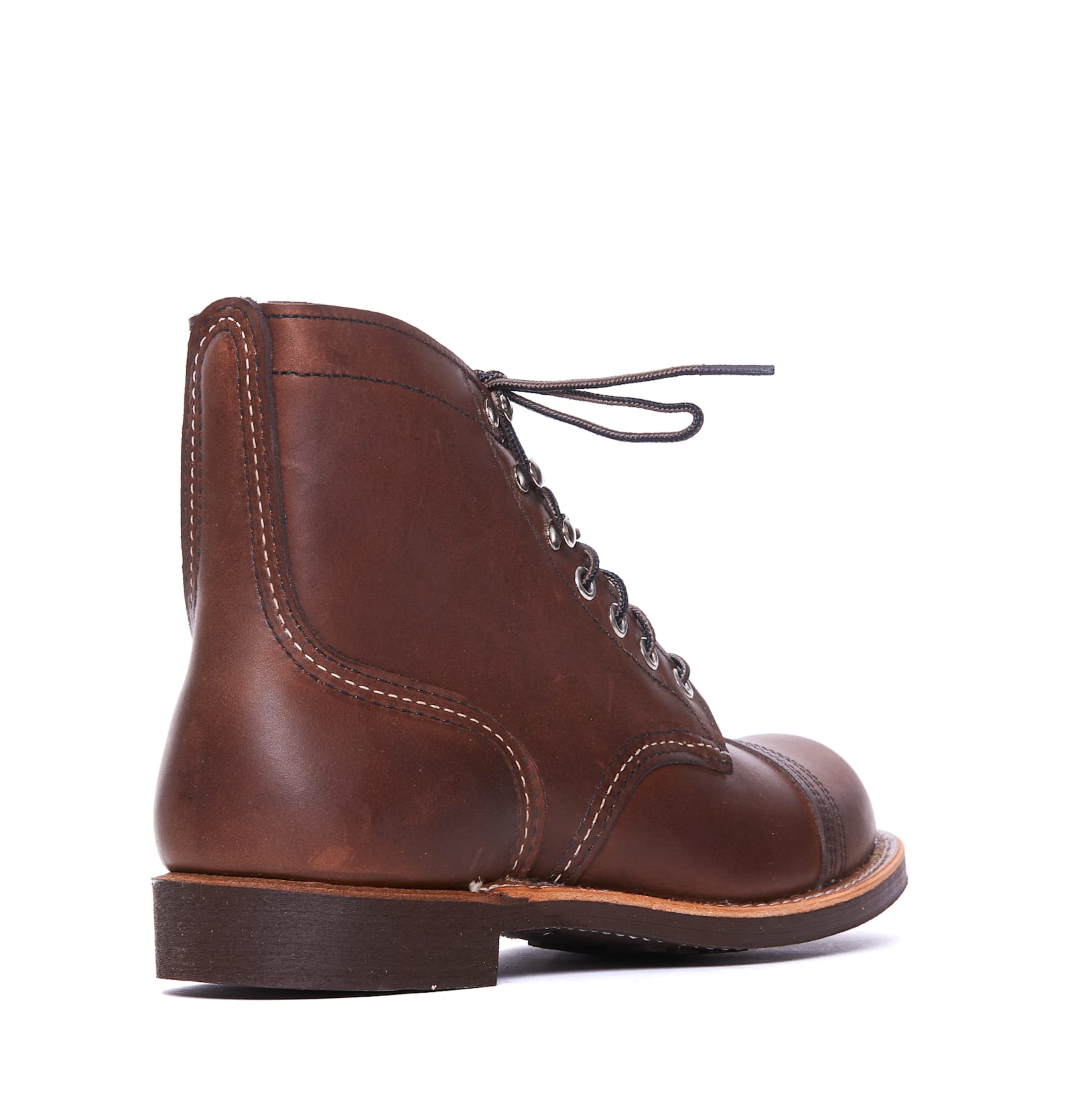 Shop Red Wing Iron Ranger Boots In Brown