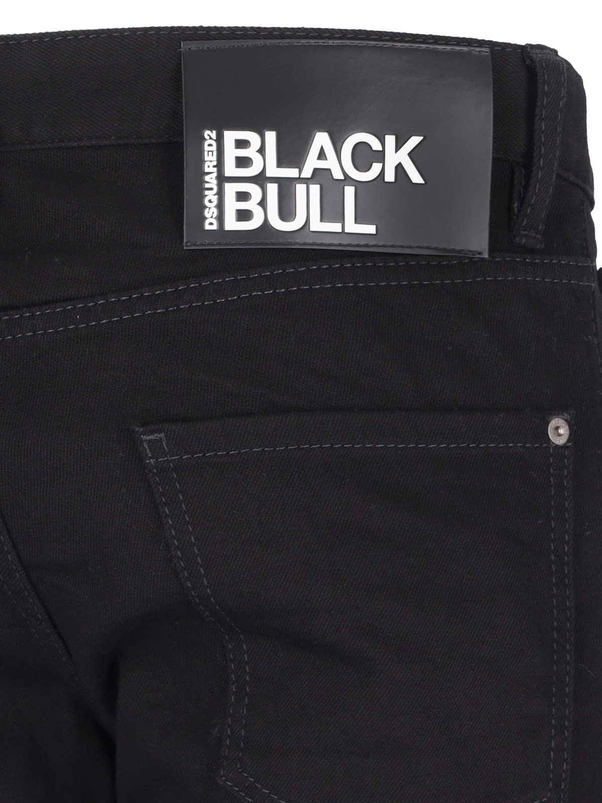Shop Dsquared2 Black Bull Jeans