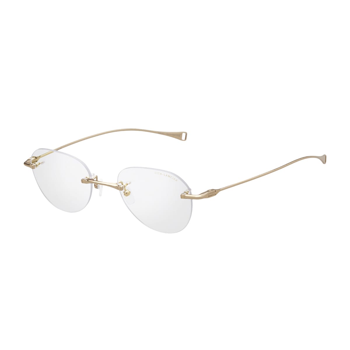Dita Lancier Lsa 121 01 Gold Glasses In Gray