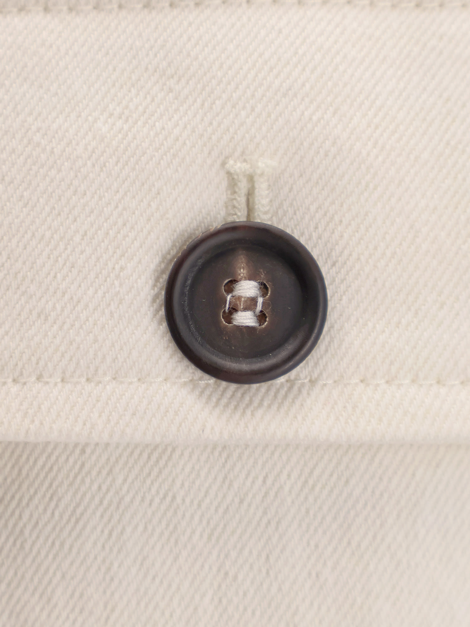 Brunello Cucinelli Cotton And Wool Trousers With Adjustable Drawstring In Neutral