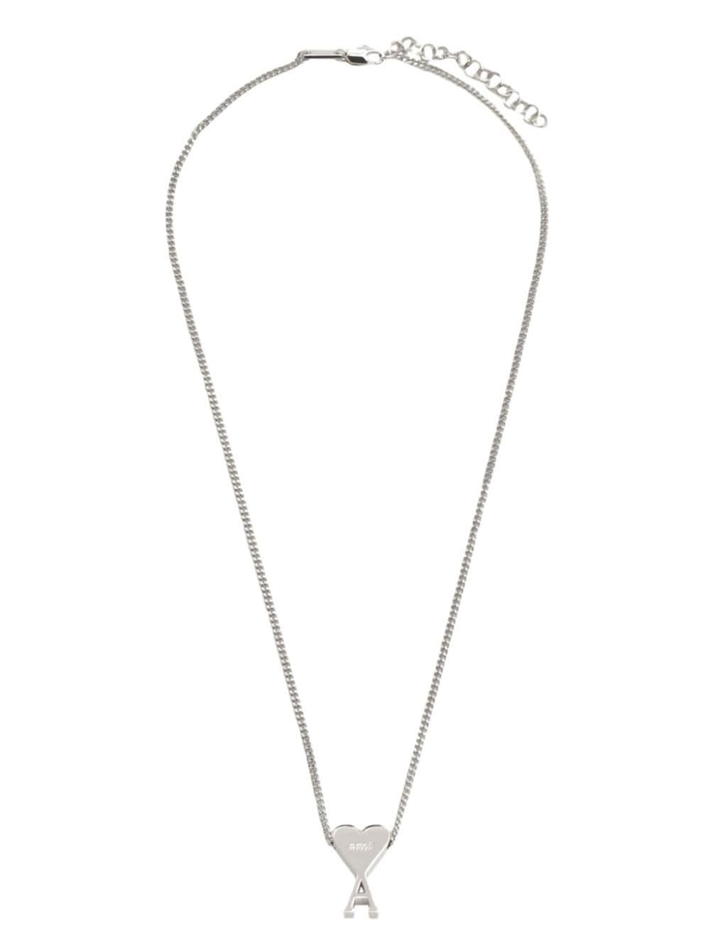 Ami Alexandre Mattiussi Adc New Necklace Adc In Silver