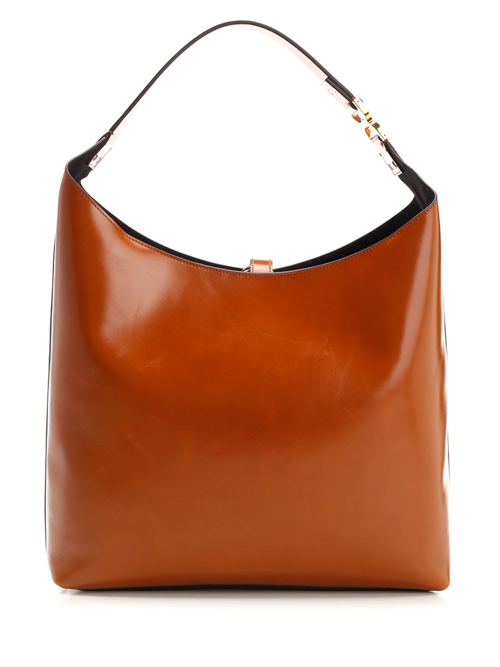 Shop Chloé Marcie Small Hobo Bag In Brown