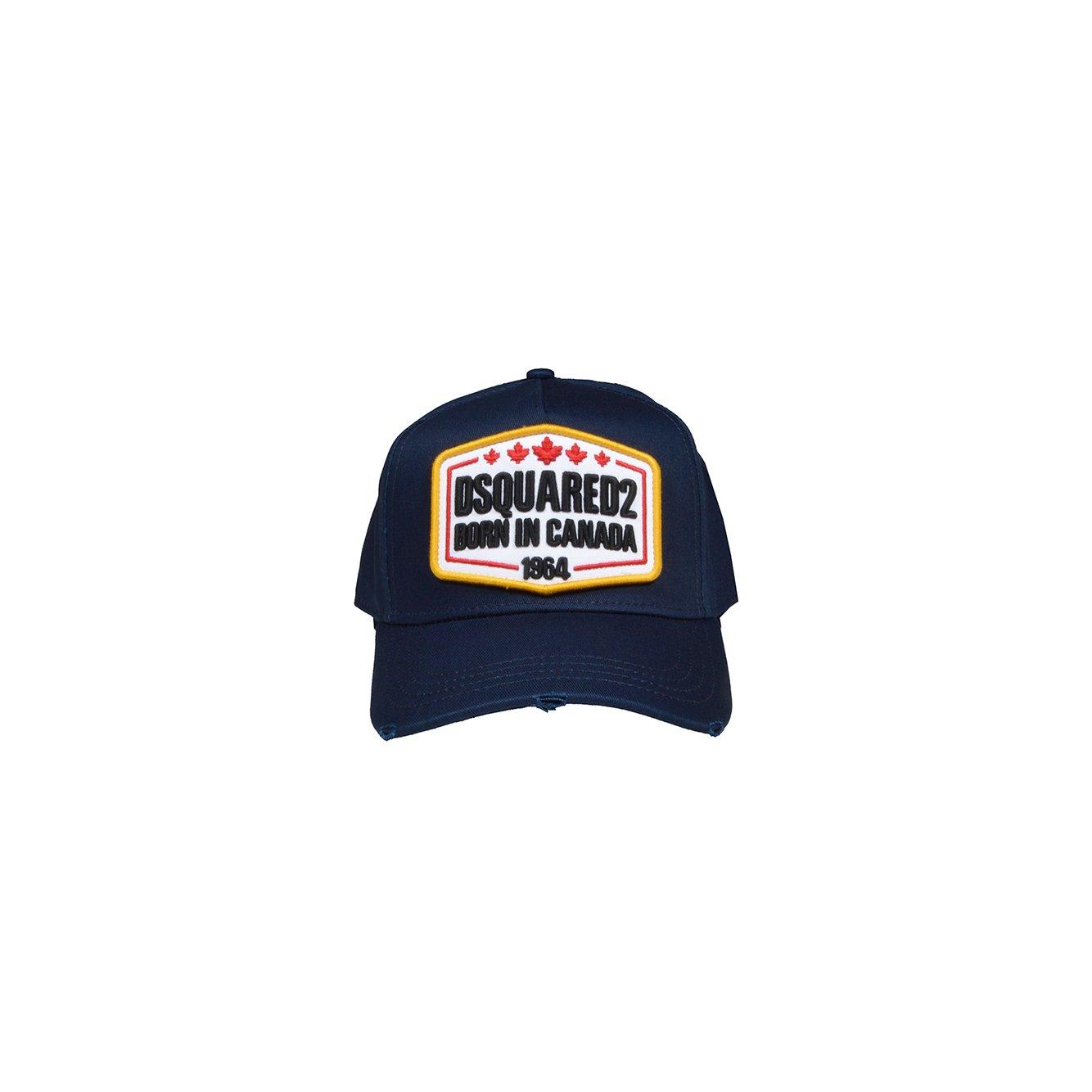 Shop Dsquared2 Logo-embroidered Distressed Baseball Cap In Non Definito