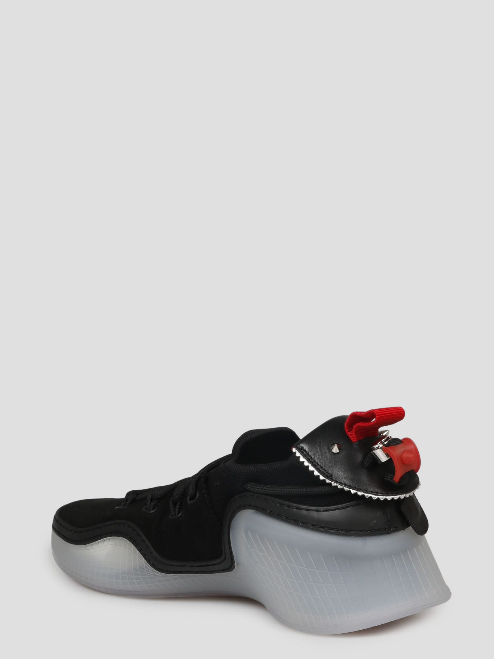 Shop Christian Louboutin Arpoador Sneakers In Black