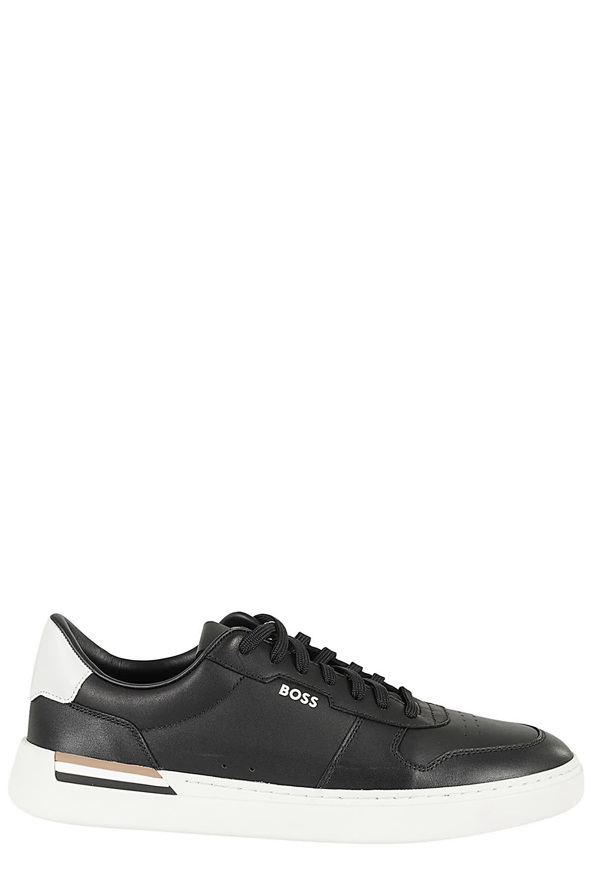 Shop Hugo Boss Clint Tenn Itvp In Black