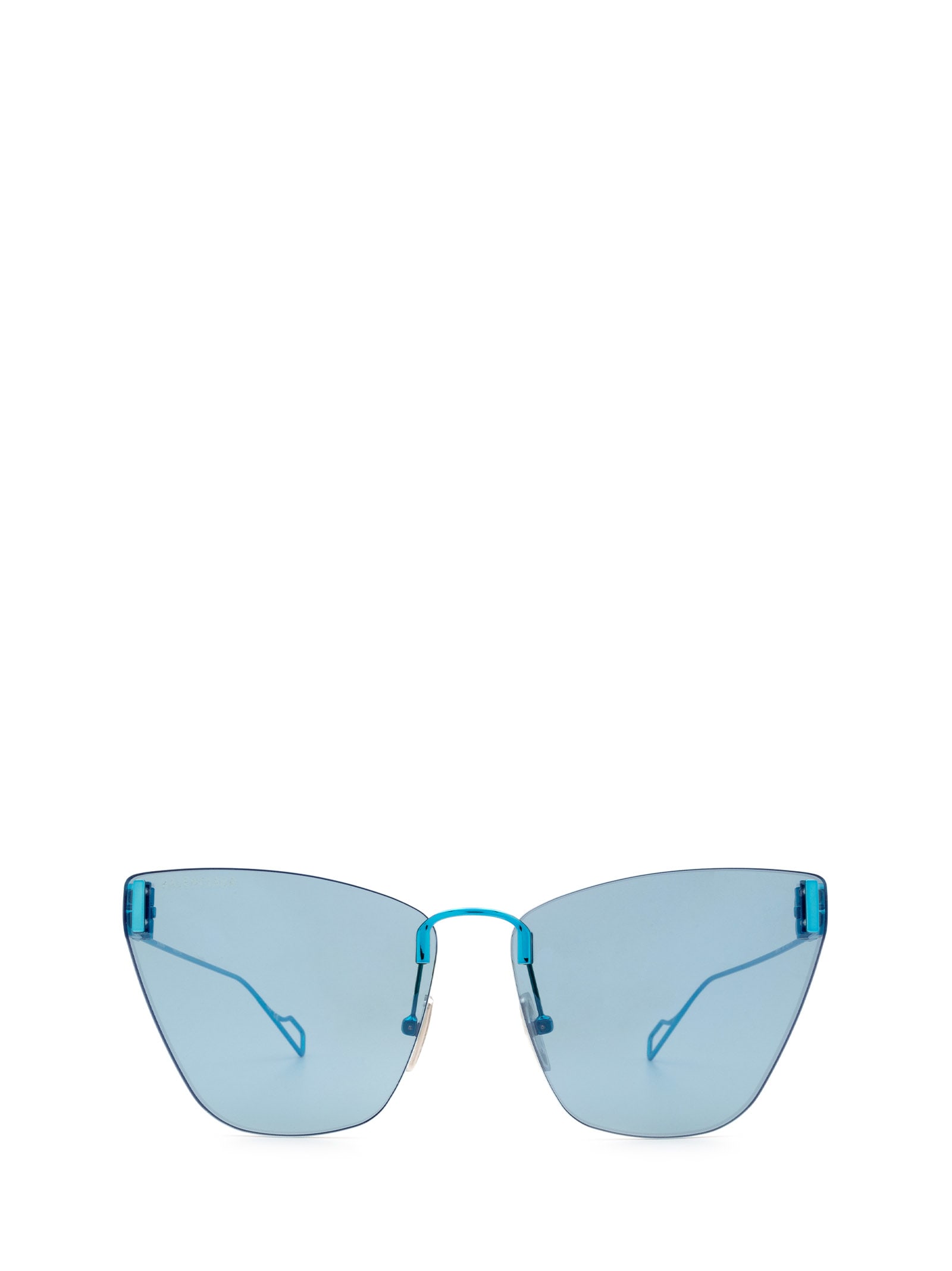 Balenciaga Balenciaga Bb0111s Light-blue Sunglasses