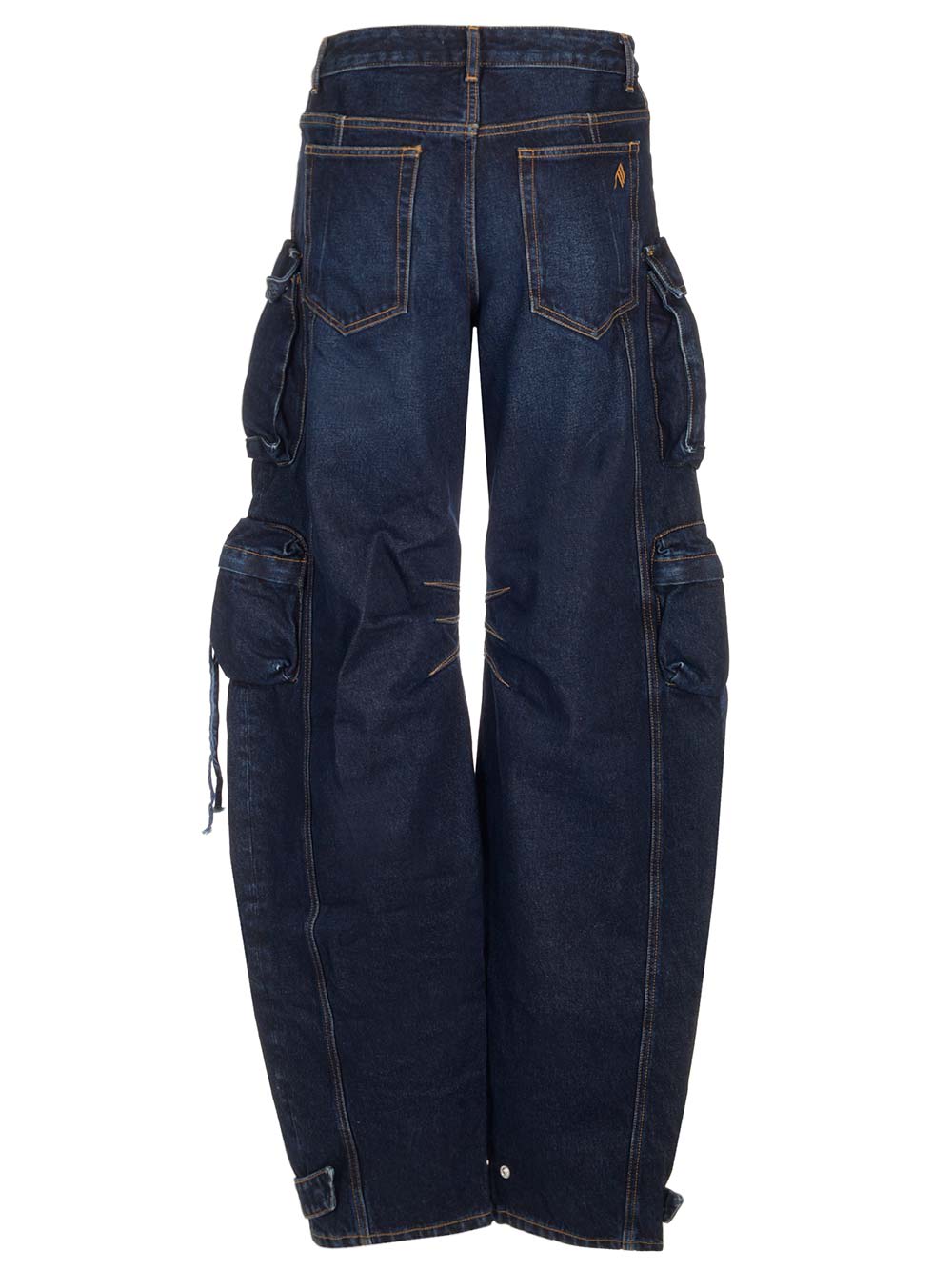 The Attico fern Denim Cargo Pants Smart Closet