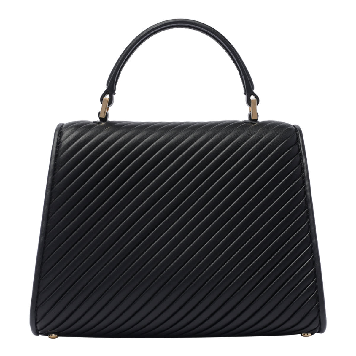 Shop Valentino Small Vsling Handbag In Black