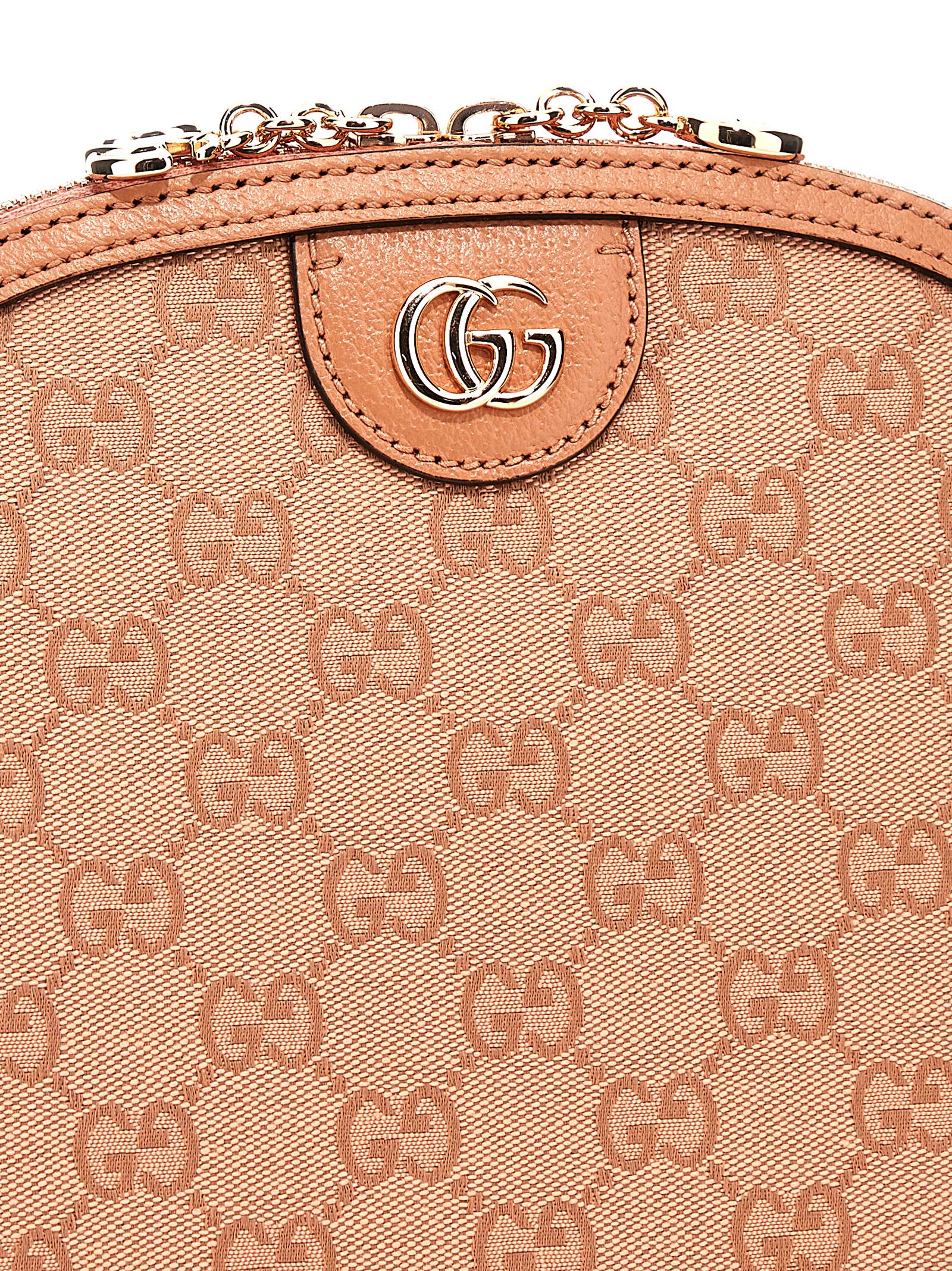 Shop Gucci Ophidia Gg Small Shoulder Bag In Pink