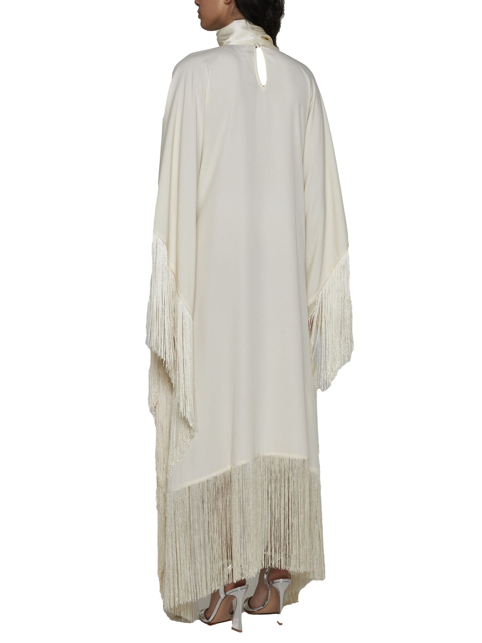 Shop Taller Marmo Dress In Ivory