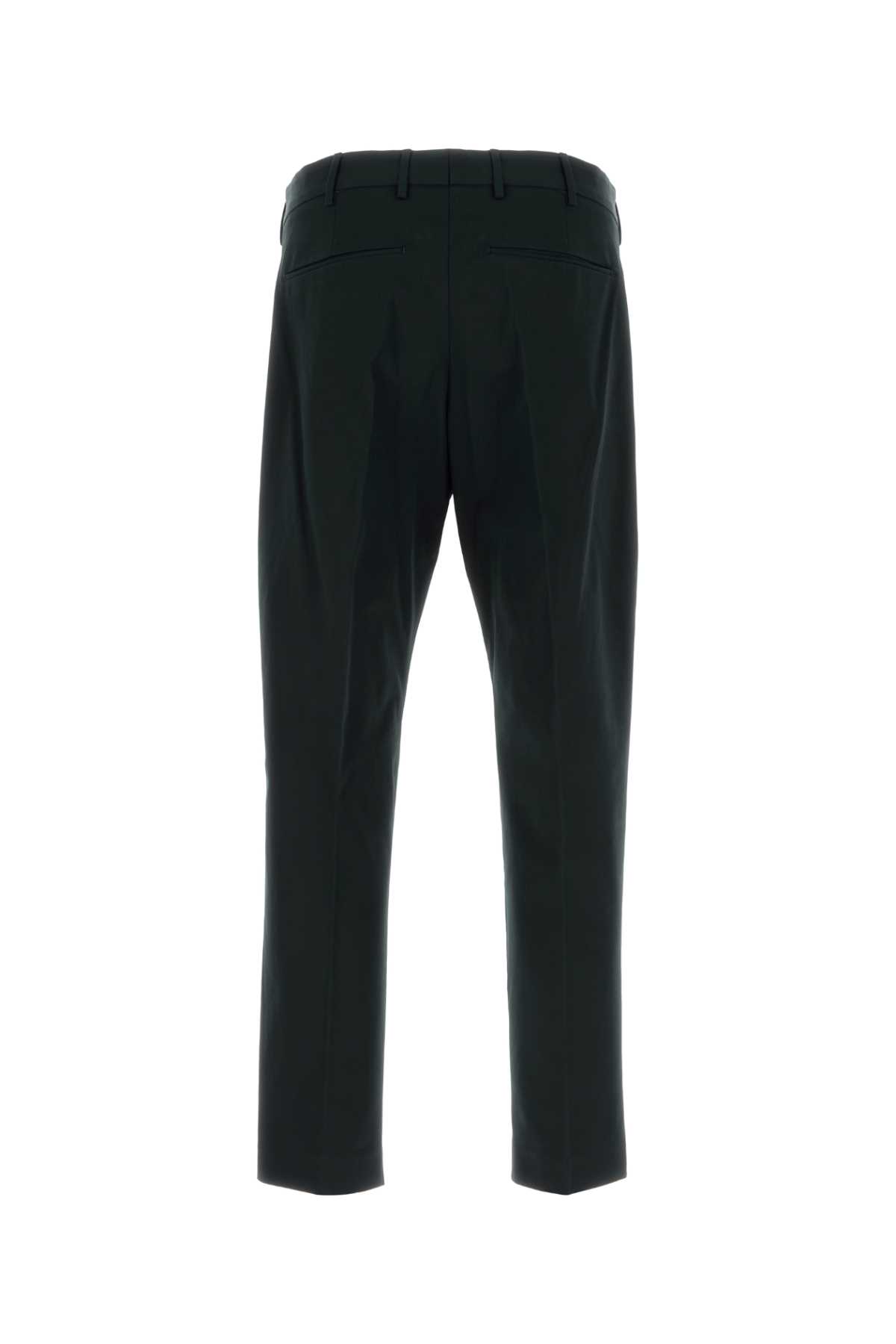 Shop Pt Torino Slate Stretch Wool Pant In Nero