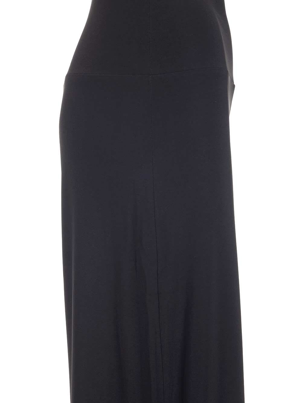 Shop Norma Kamali Wide-leg Trousers In Black