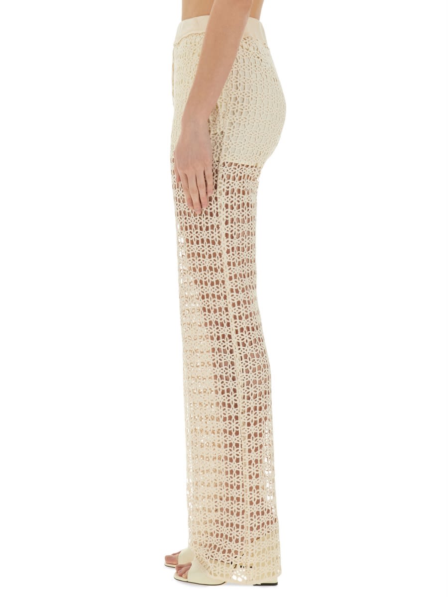 ALYSI WIDE MACRAMÉ PANTS