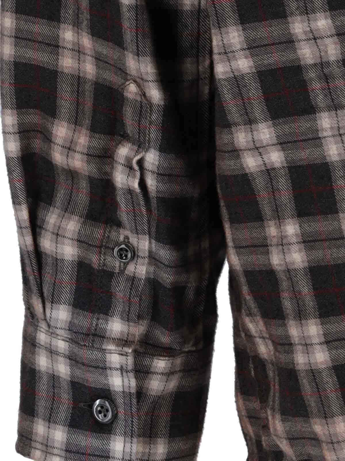 Dsquared2 Dean Vintage Shirt In Brown