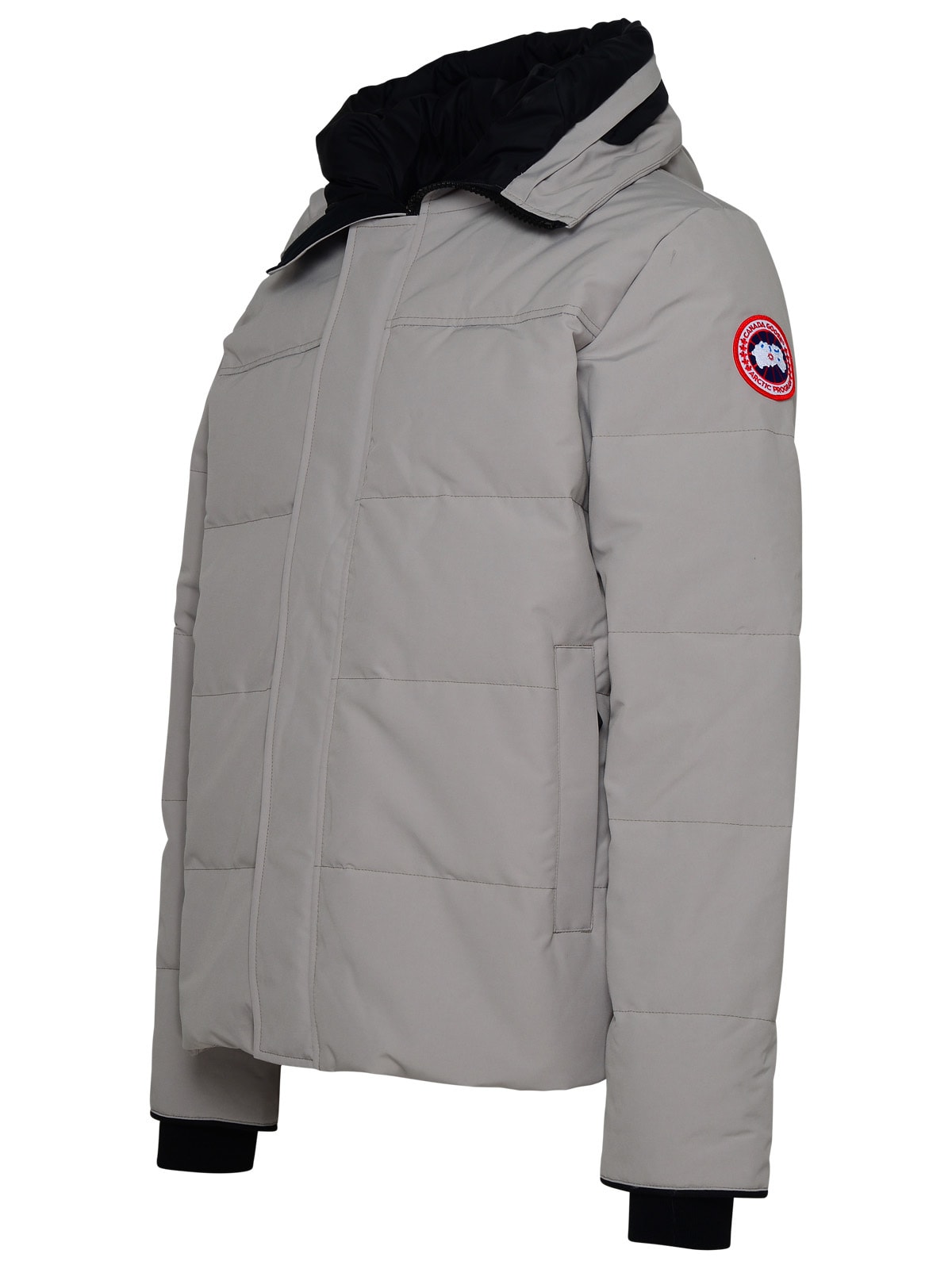 Shop Canada Goose Lime Polyester Macmillan Jacket In Grey