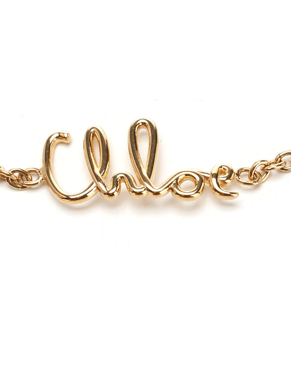 Shop Chloé Iconic Bracelet In Dc Vintage Gold