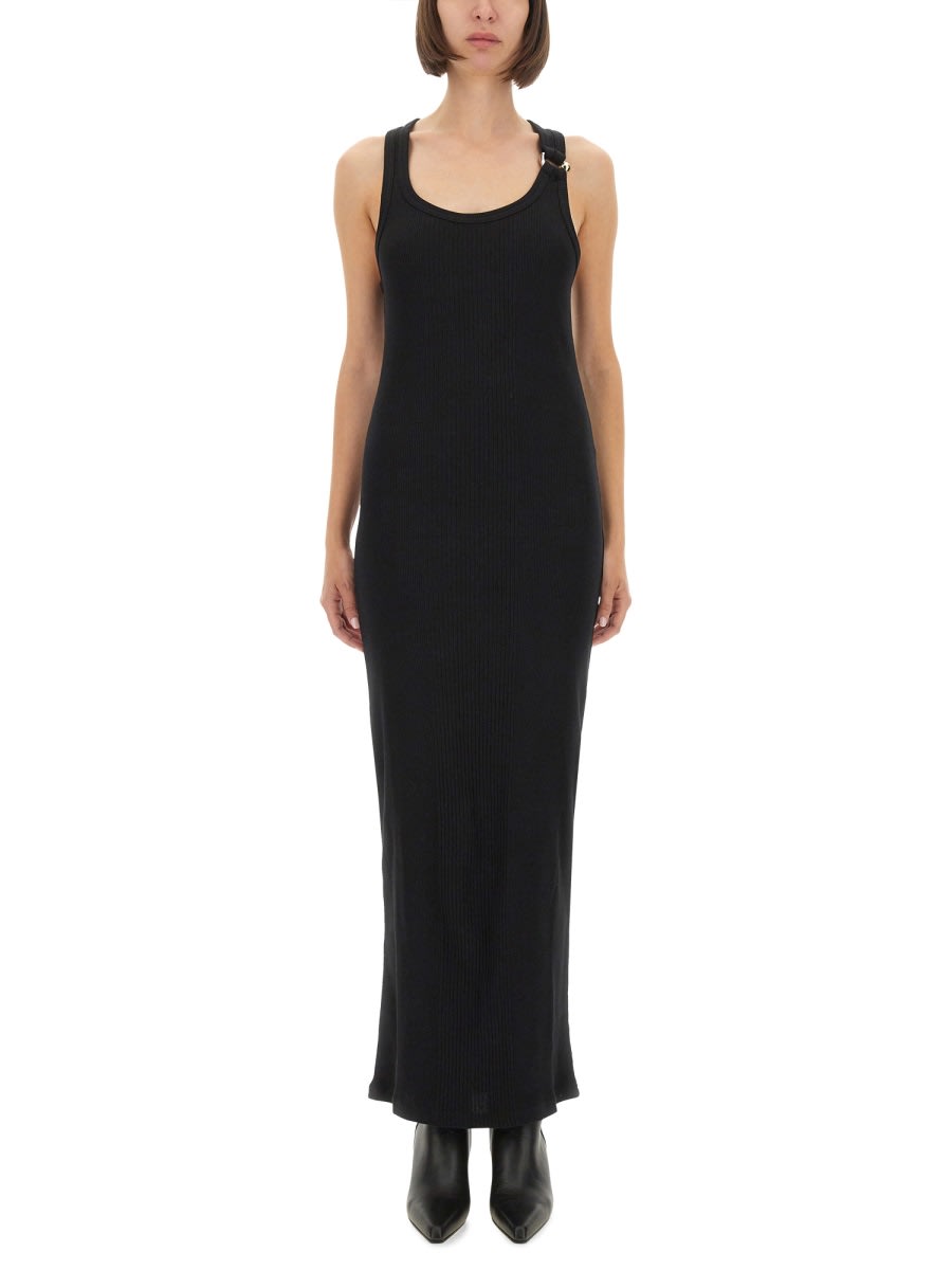 Jean Paul Gaultier Pierced Dress In Black