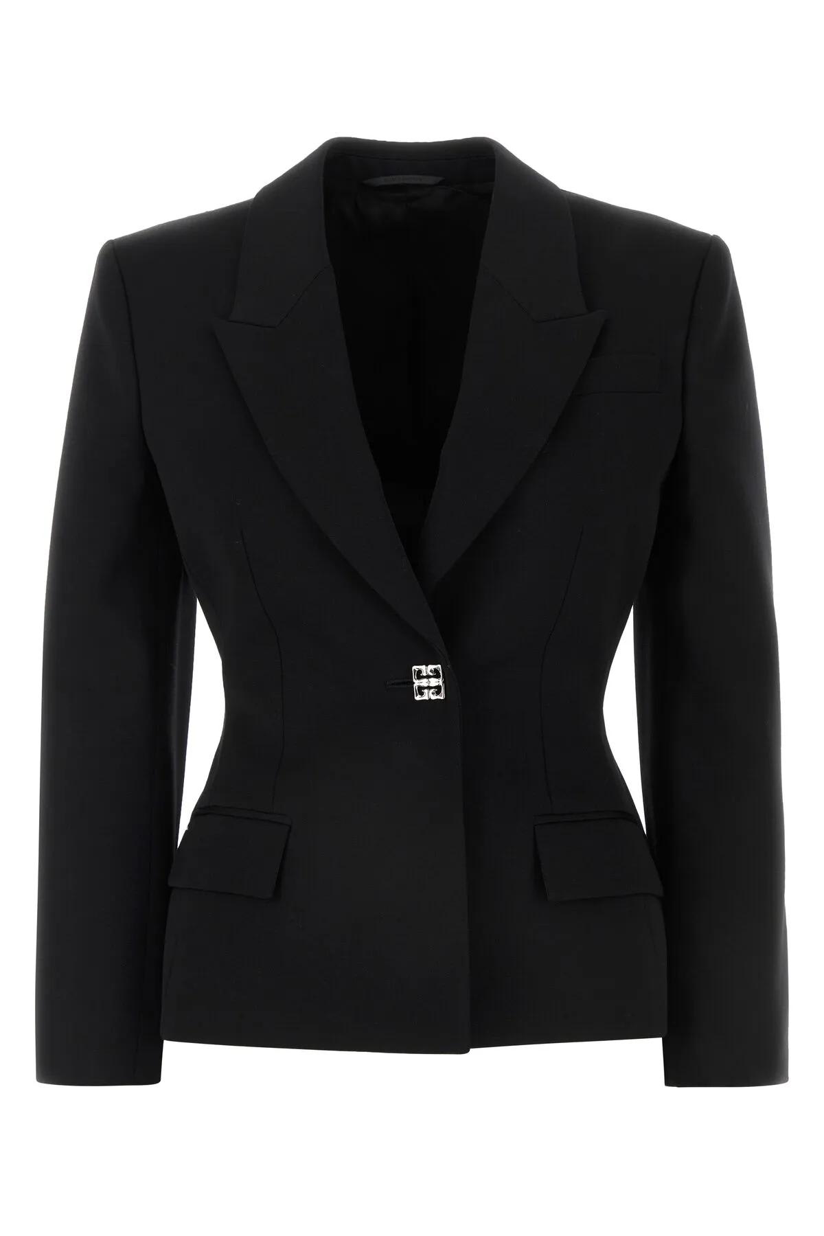 Givenchy Black Wool Blazer