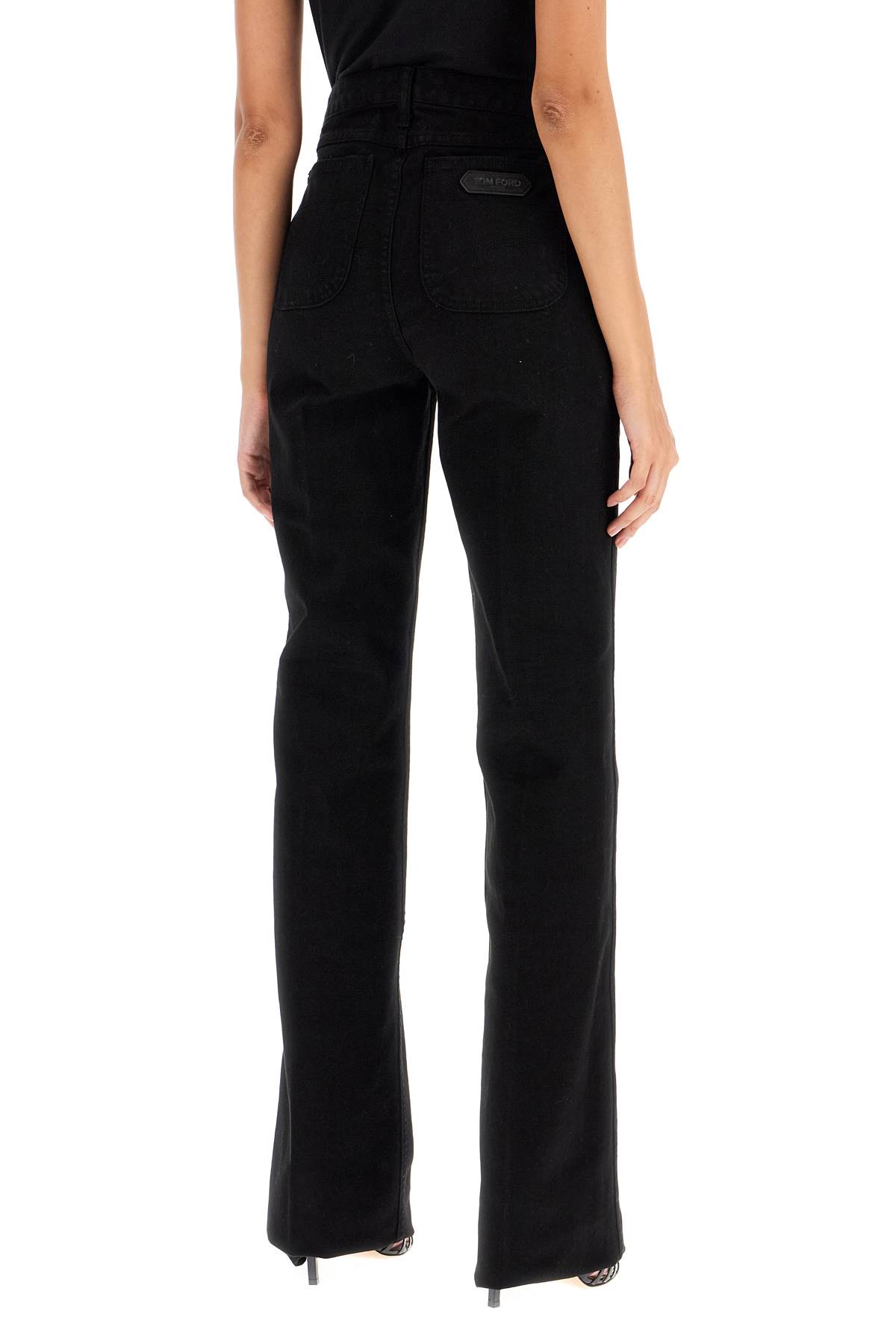 Tom Ford Bootcut Jeans Women In Black