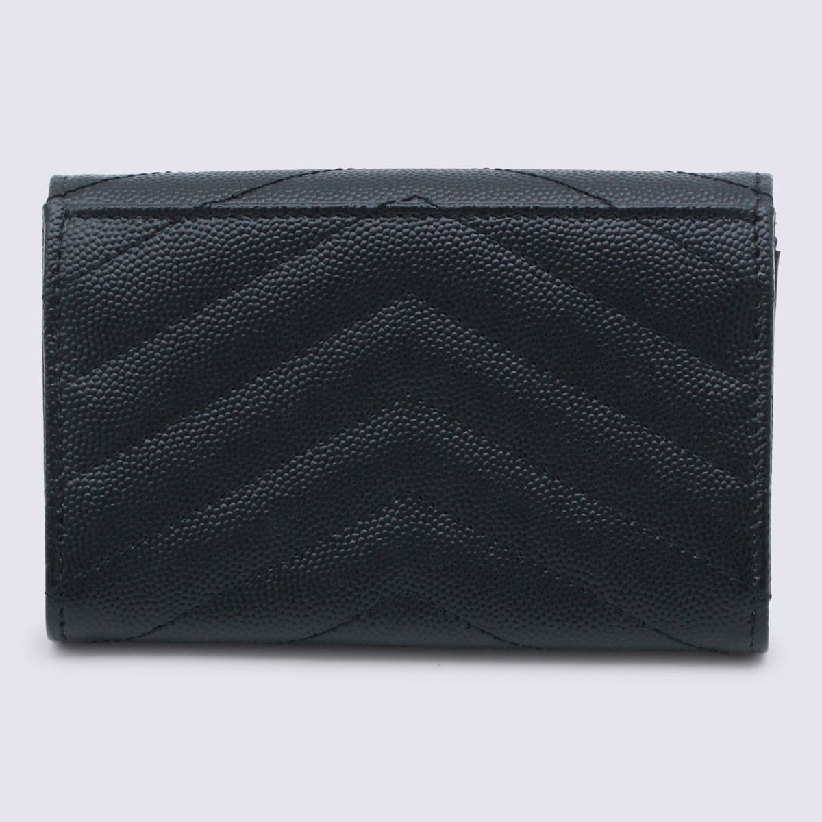 Saint Laurent Black Leather Wallet