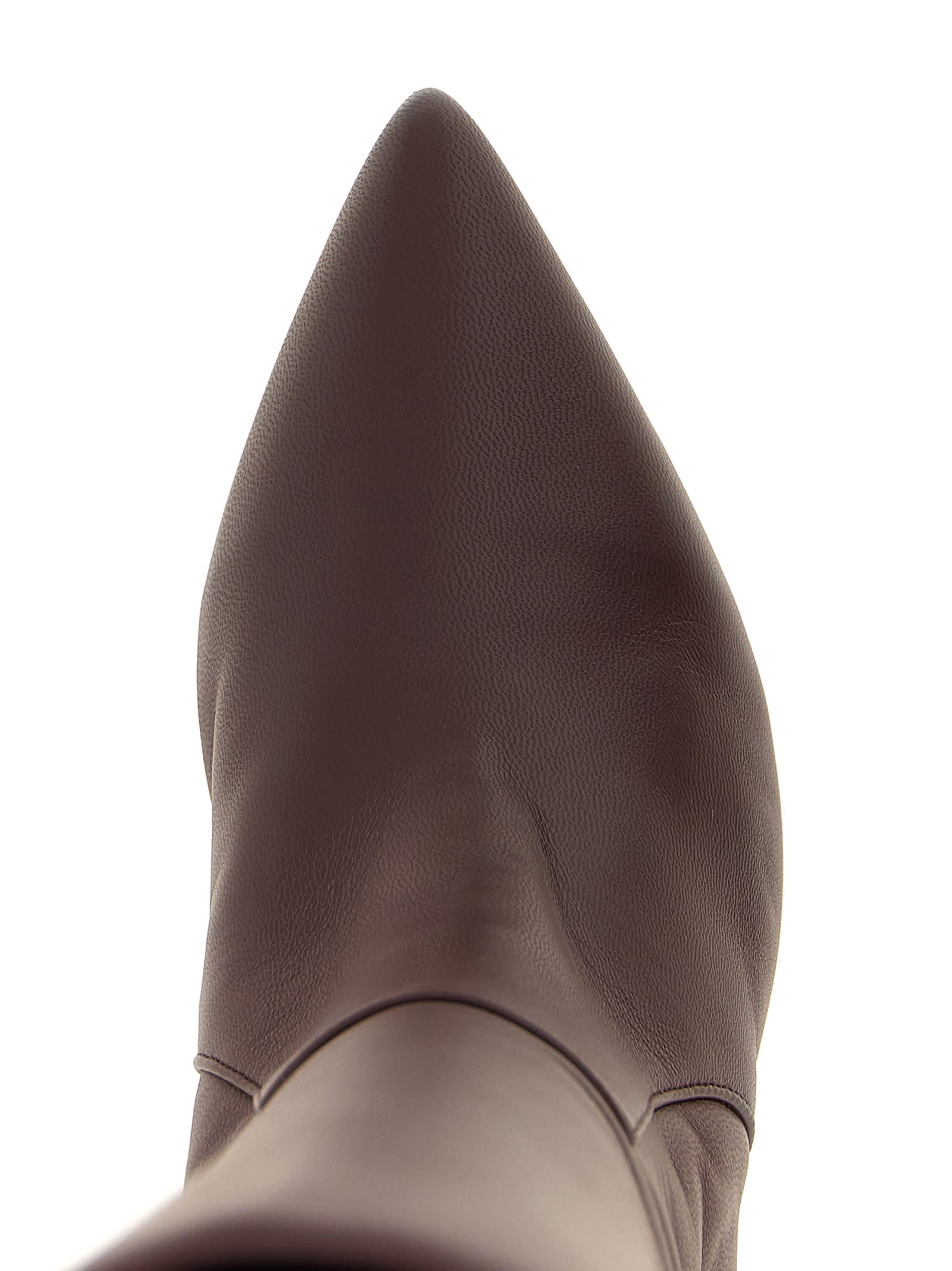 Paris Texas Stiletto Boot Boots And Ankle Boots Bordeaux In Burgundy
