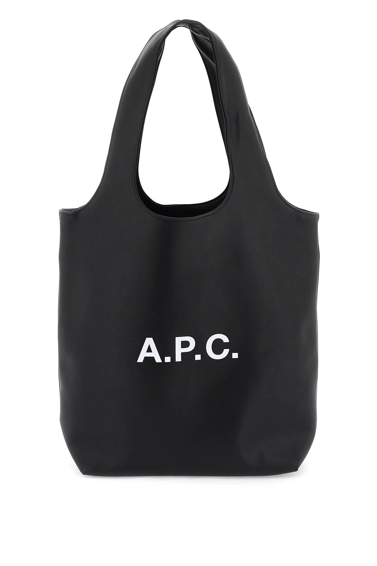 Apc Knitted Turtleneck Dress With Cut Out Detail In Black