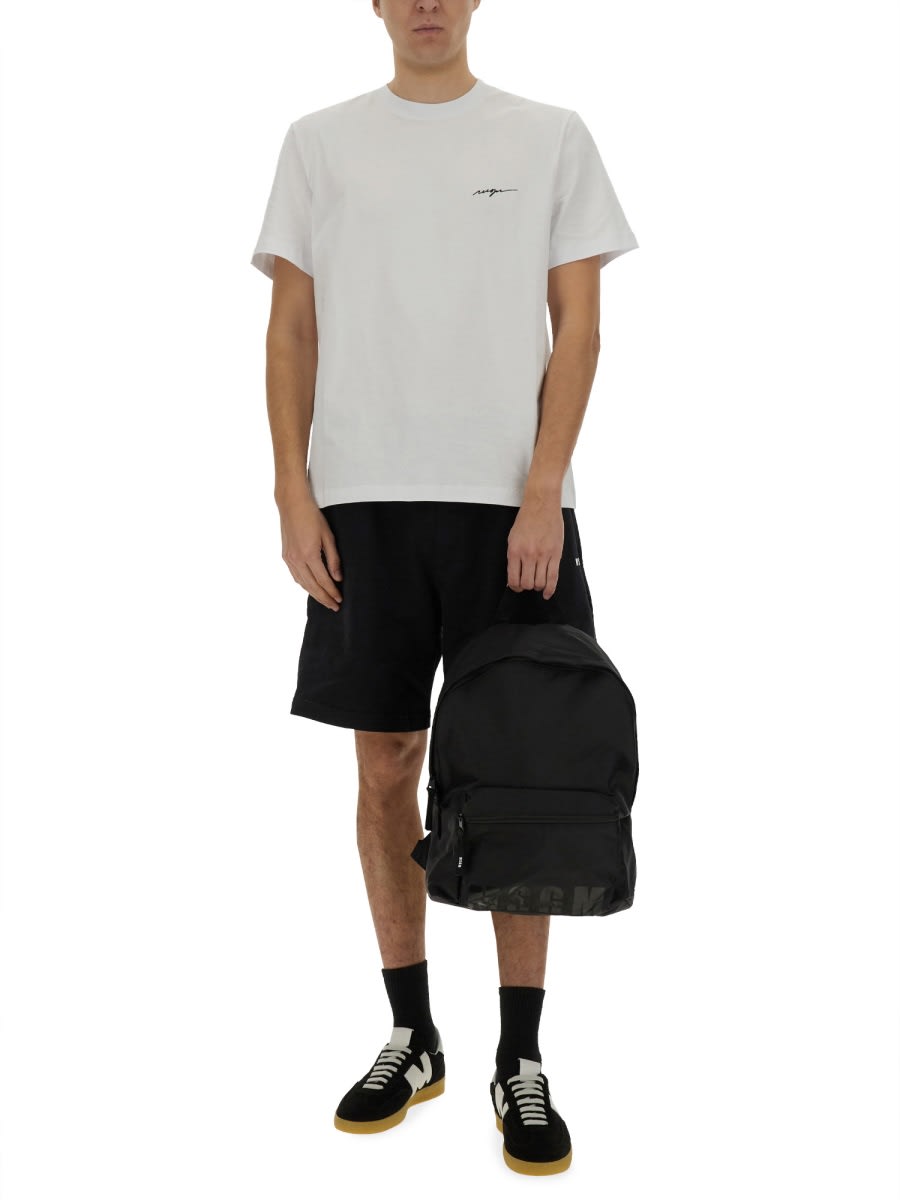 Msgm Cotton T-shirt In White