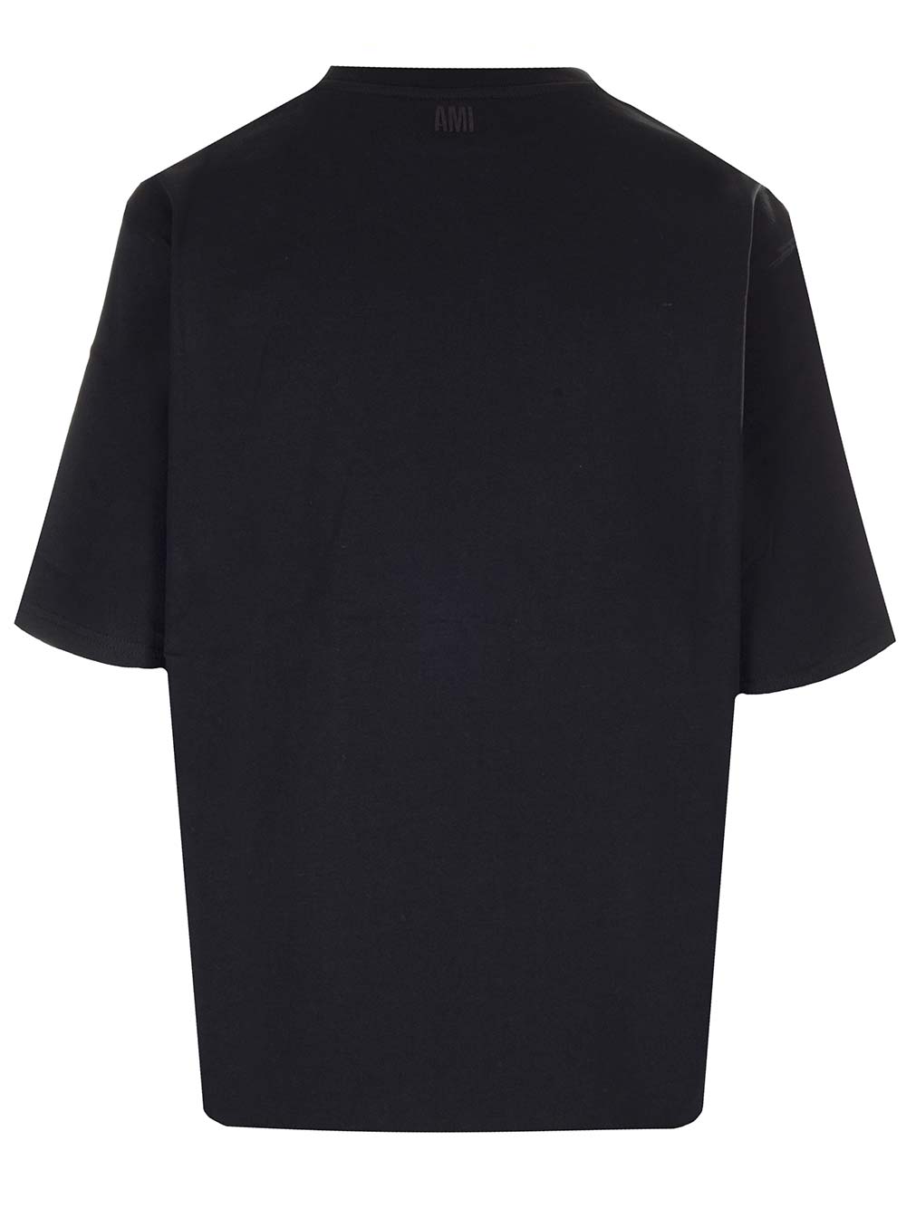 Shop Ami Alexandre Mattiussi Jersey T-shirt In Noir