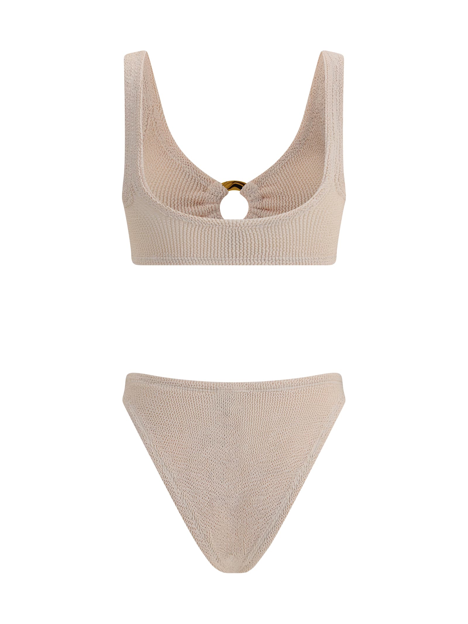 Hunza G Julia Bikini Off-the-shoulder Cut-out Detail