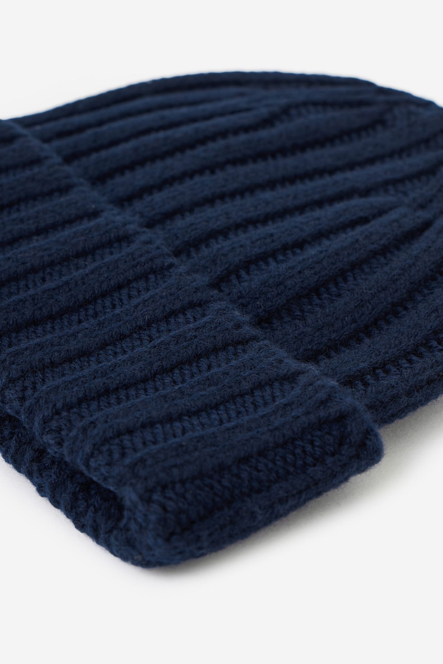 Aspesi Virgin Wool Beanie In Blue