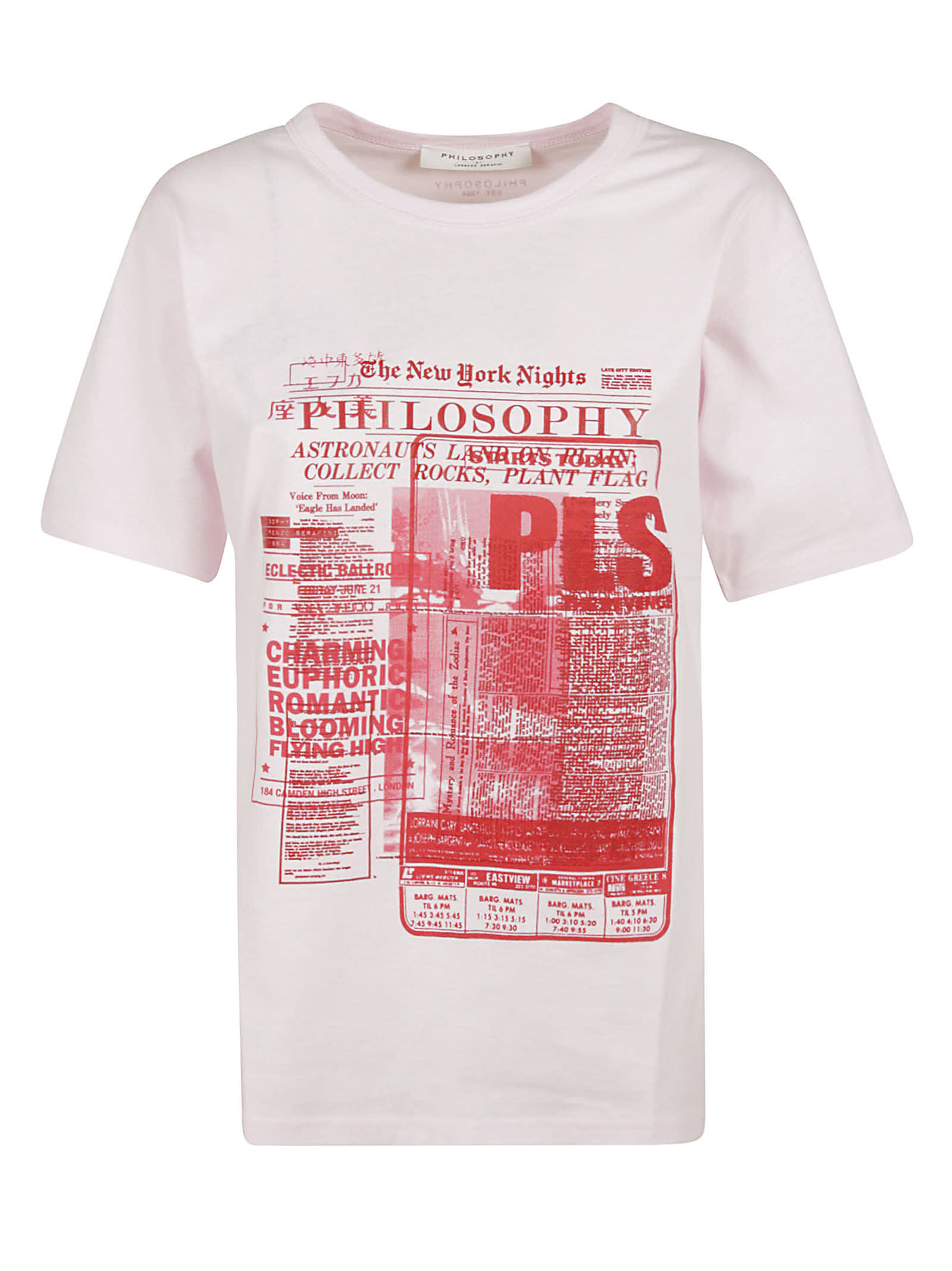 Philosophy di Lorenzo Serafini Logo Printed T-shirt