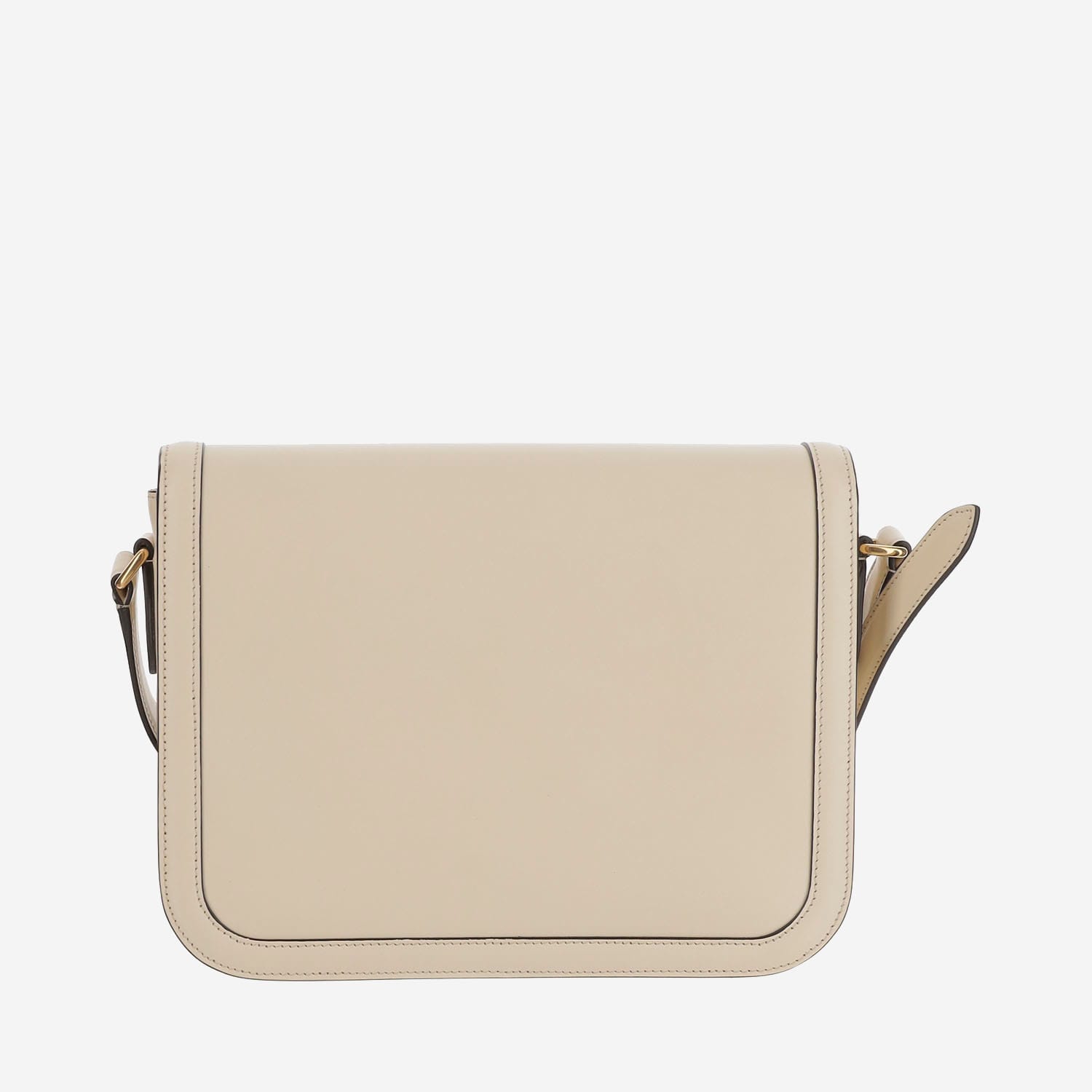 Valentino Garavani 9to5 Calfskin Shoulder Bag In Butter White