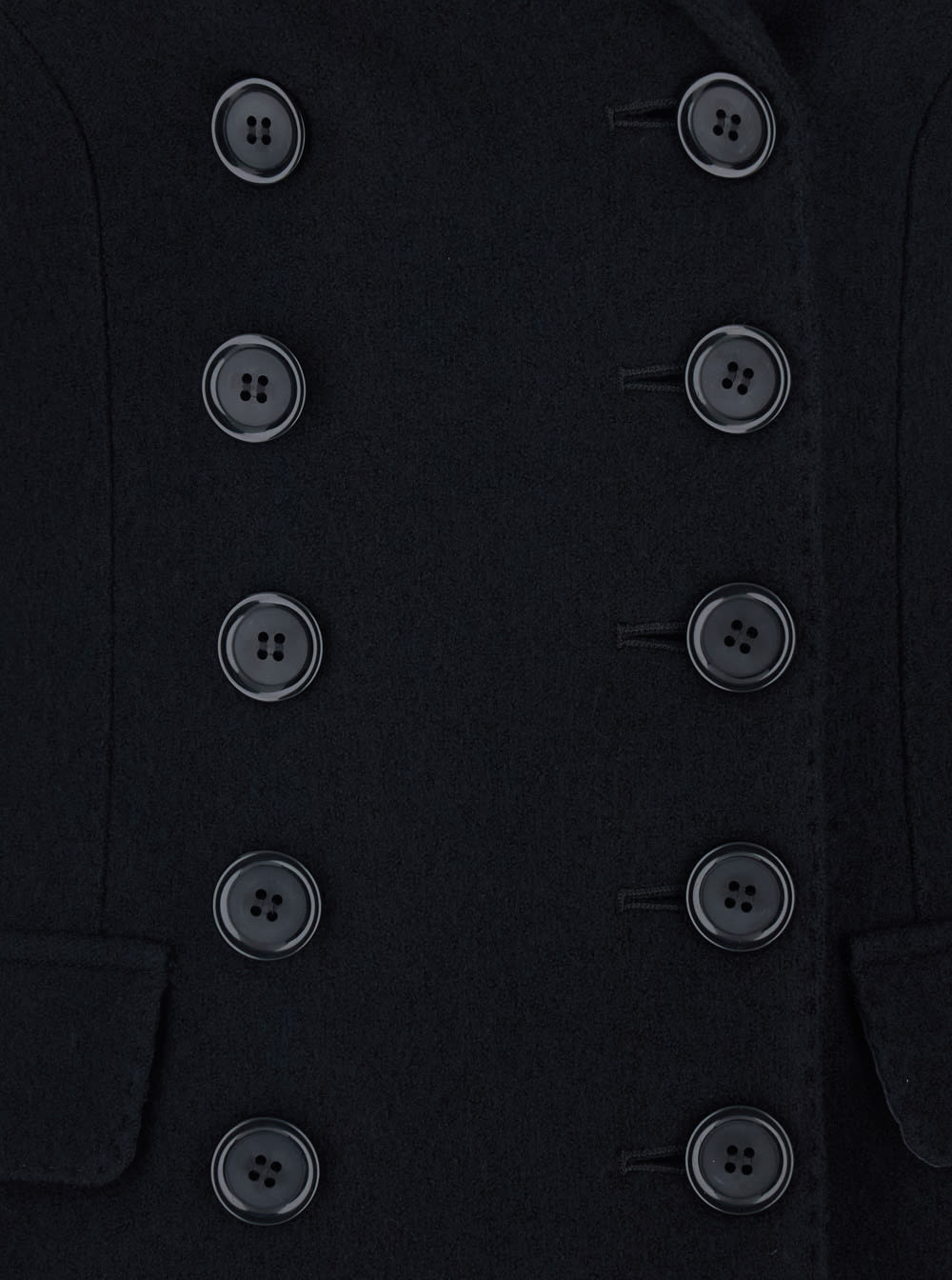 Dolce & Gabbana Tailored Wool Double-breasted Jacket In Black