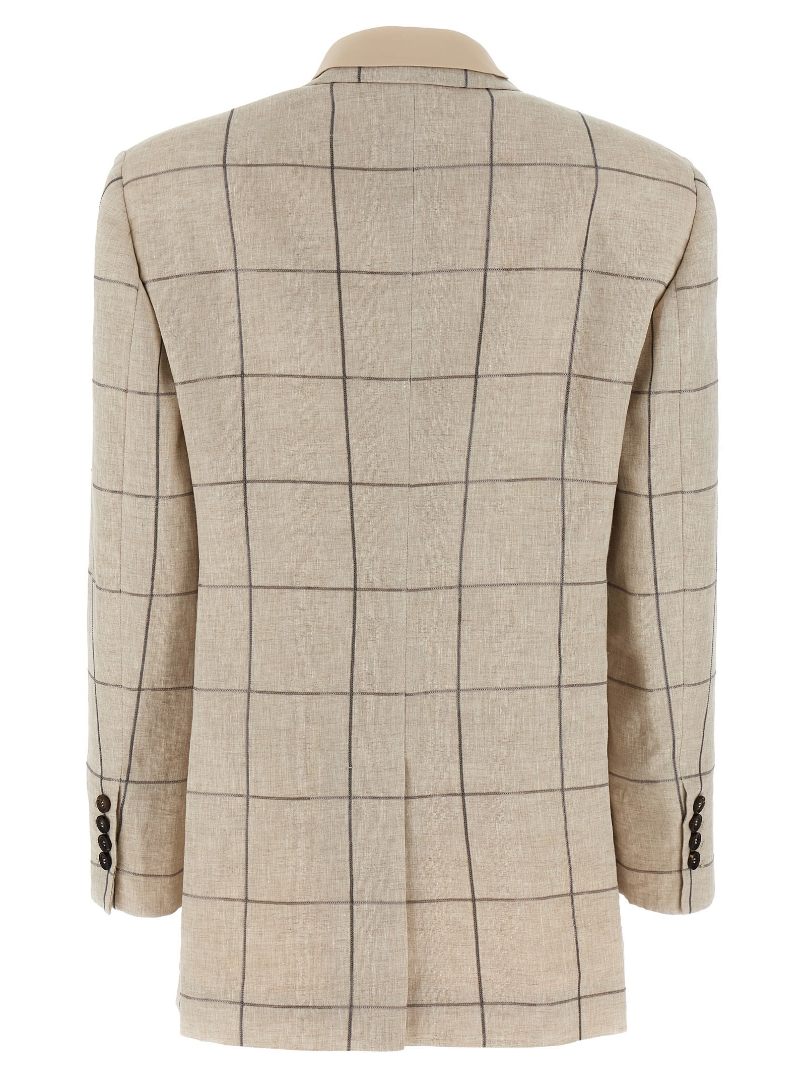 BRUNELLO CUCINELLI EMBROIDERY BLAZER