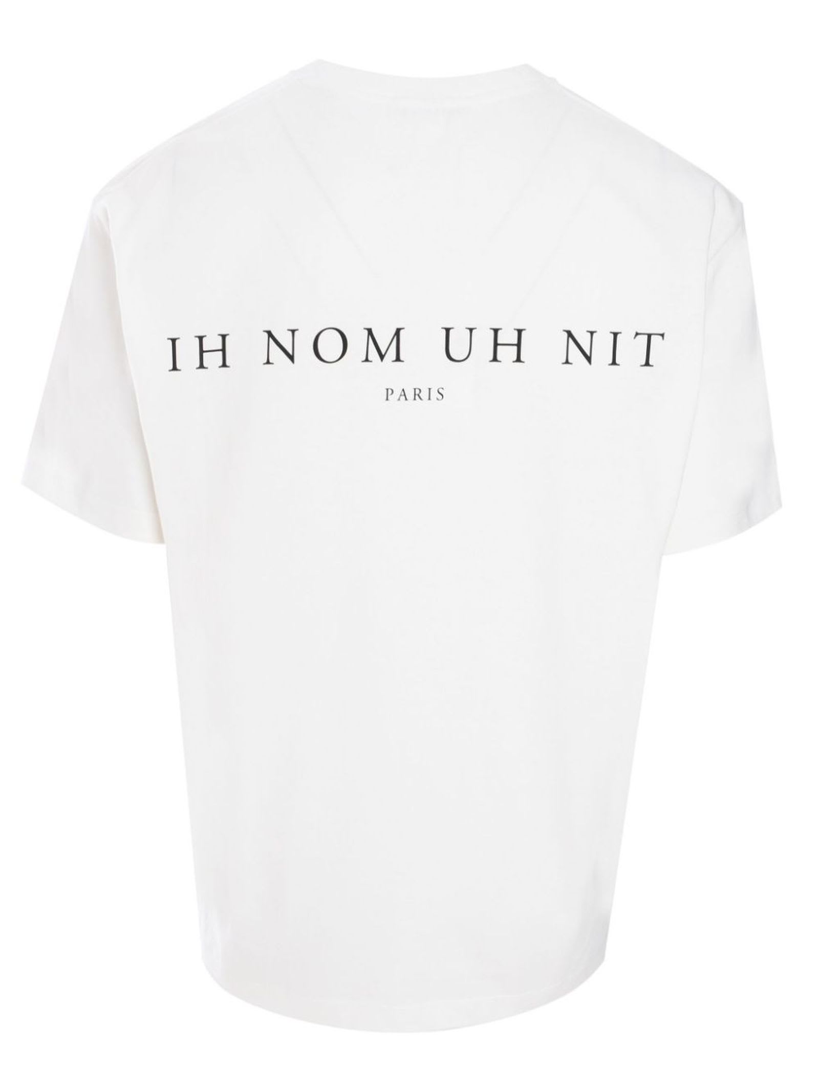 Shop Ih Nom Uh Nit T-shirts And Polos White