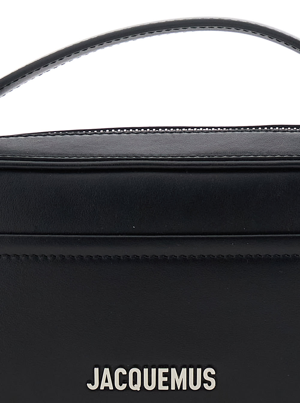 Shop Jacquemus Shoulder Bag La Baneto In Black