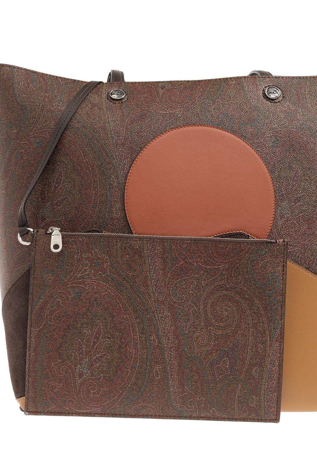 Shop Etro Paisley-jacquard Large Tote Bag