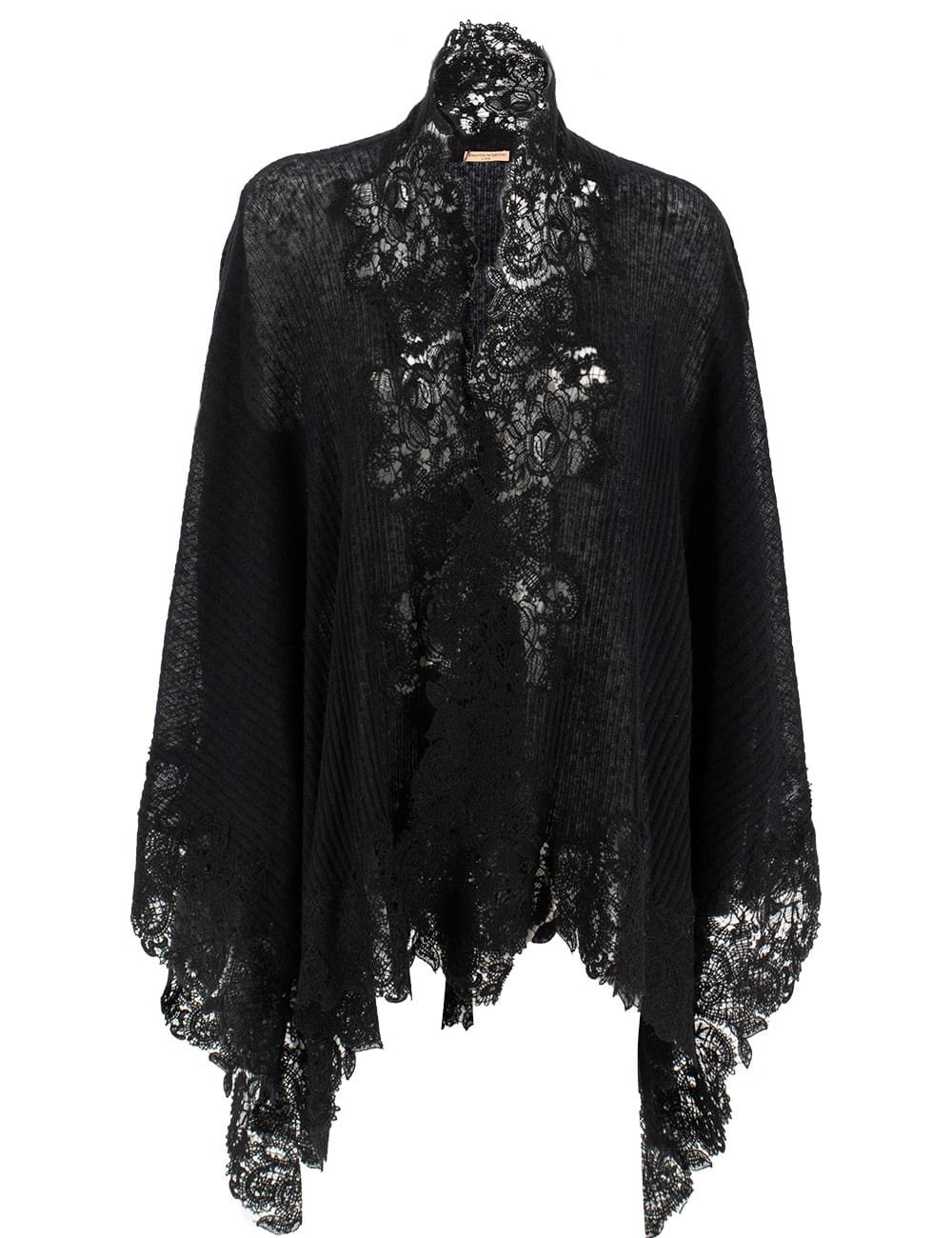 Ermanno Scervino Cape In Black