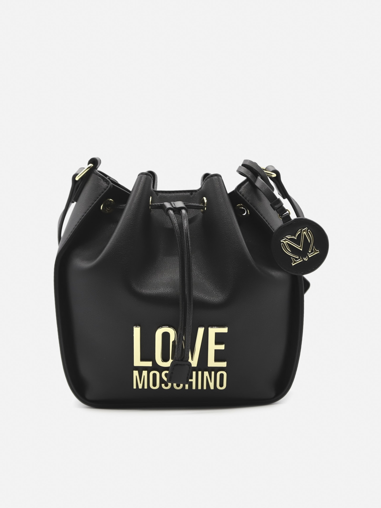 Love Moschino Bucket Bag With Logo Lettering Detail