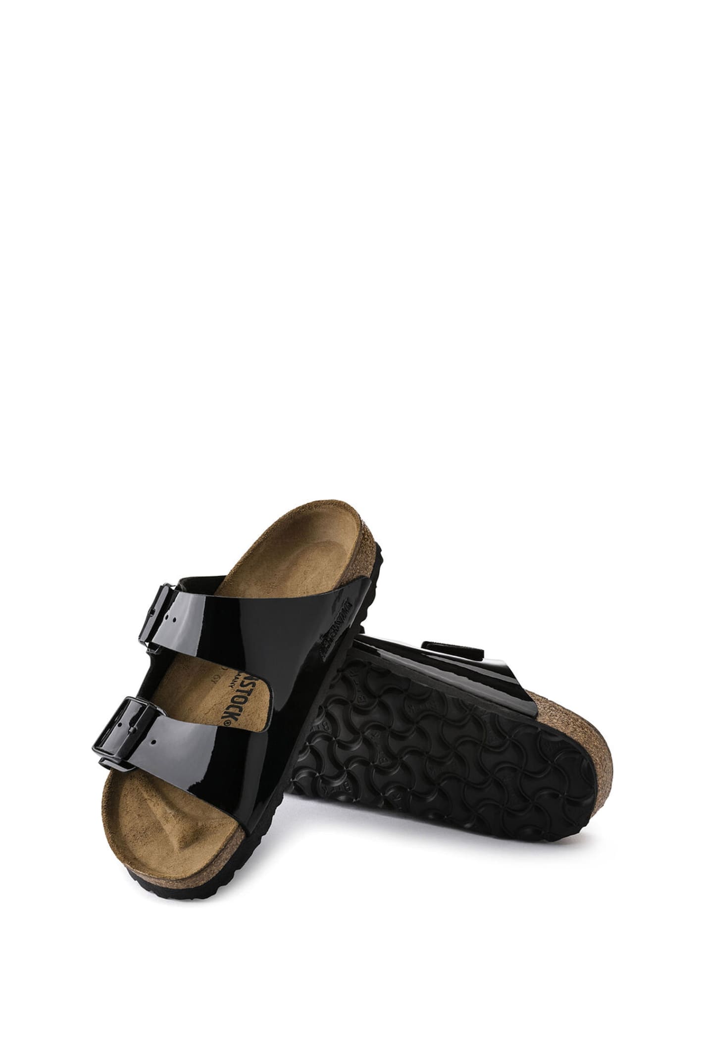 Shop Birkenstock Flat Sandal In Black