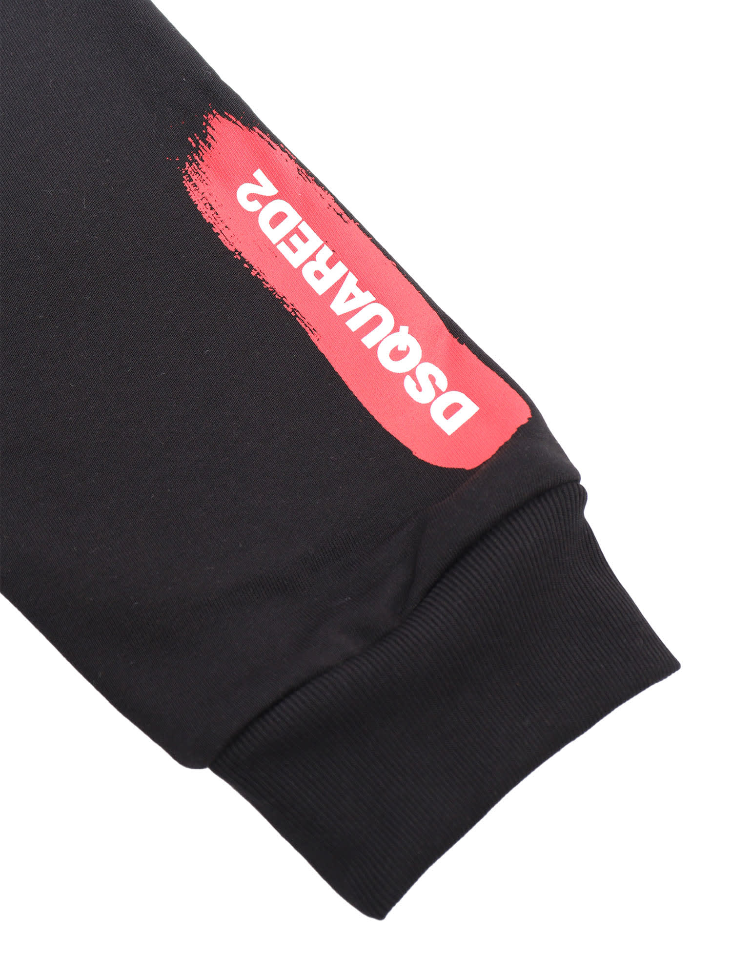 Shop Dsquared2 D-squared2 Sweatpants In Black